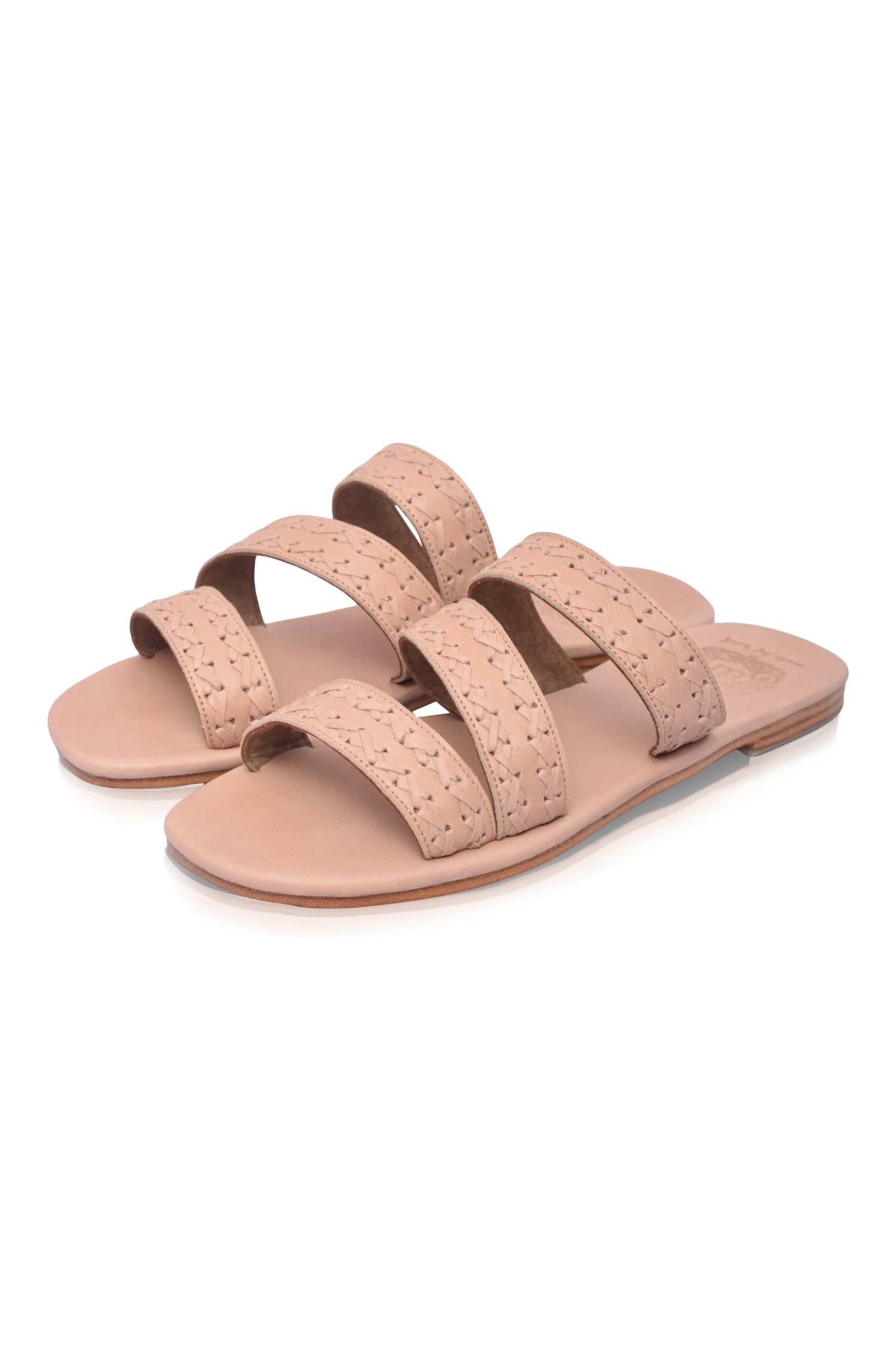 Buy Sail Slide Leather Sandals by Bali ELF