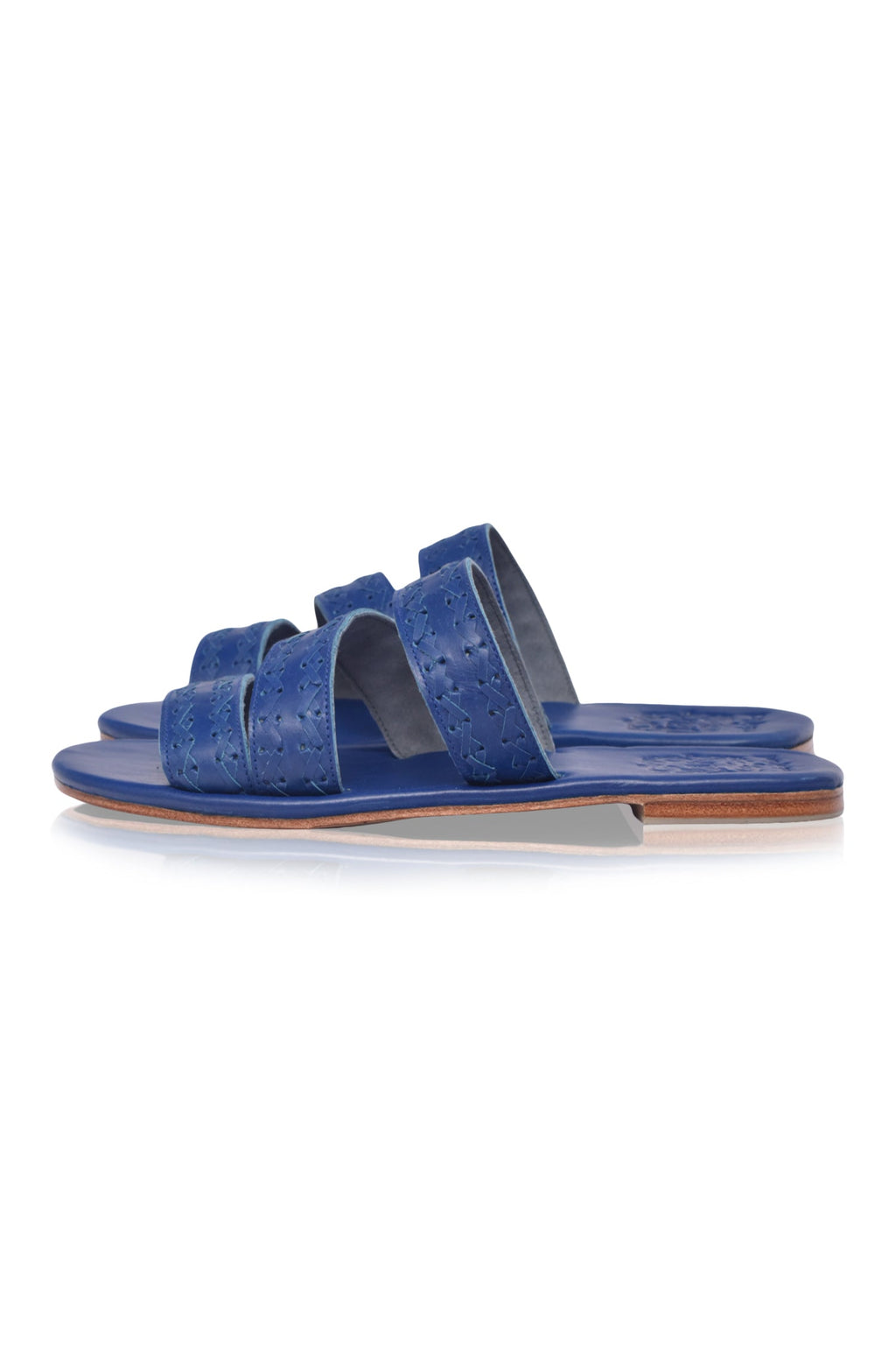 Buy Sail Slide Leather Sandals by Bali ELF