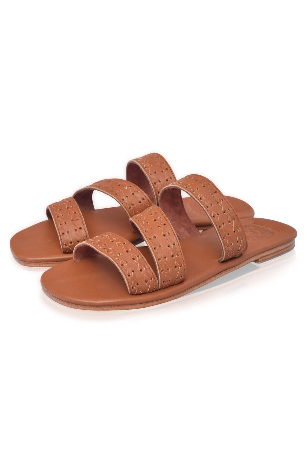 Buy Sail Slide Leather Sandals by Bali ELF