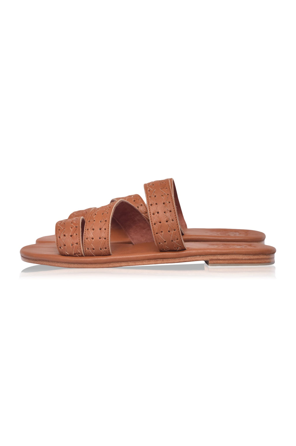 Buy Sail Slide Leather Sandals by Bali ELF