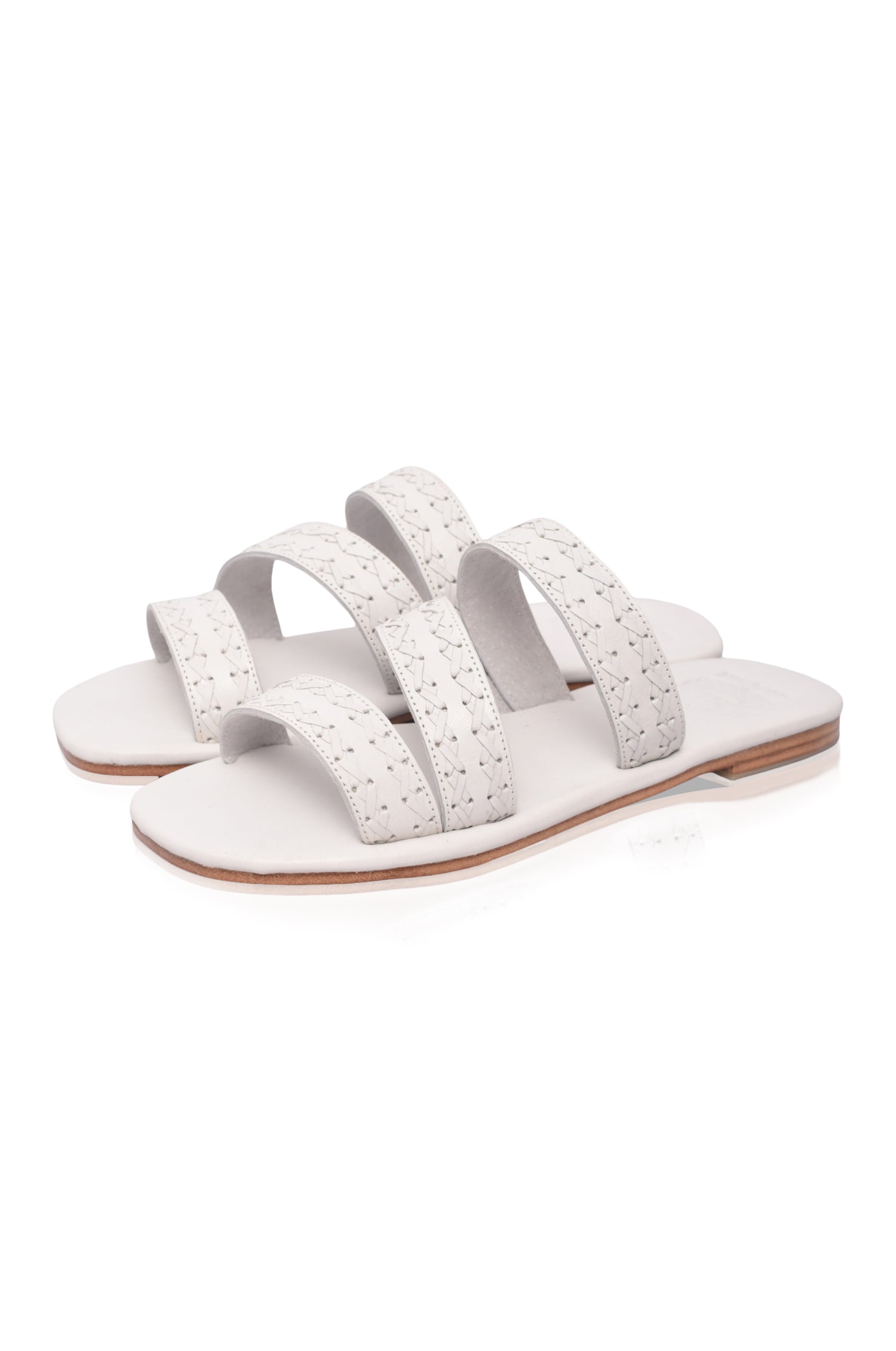 Buy Sail Slide Leather Sandals by Bali ELF