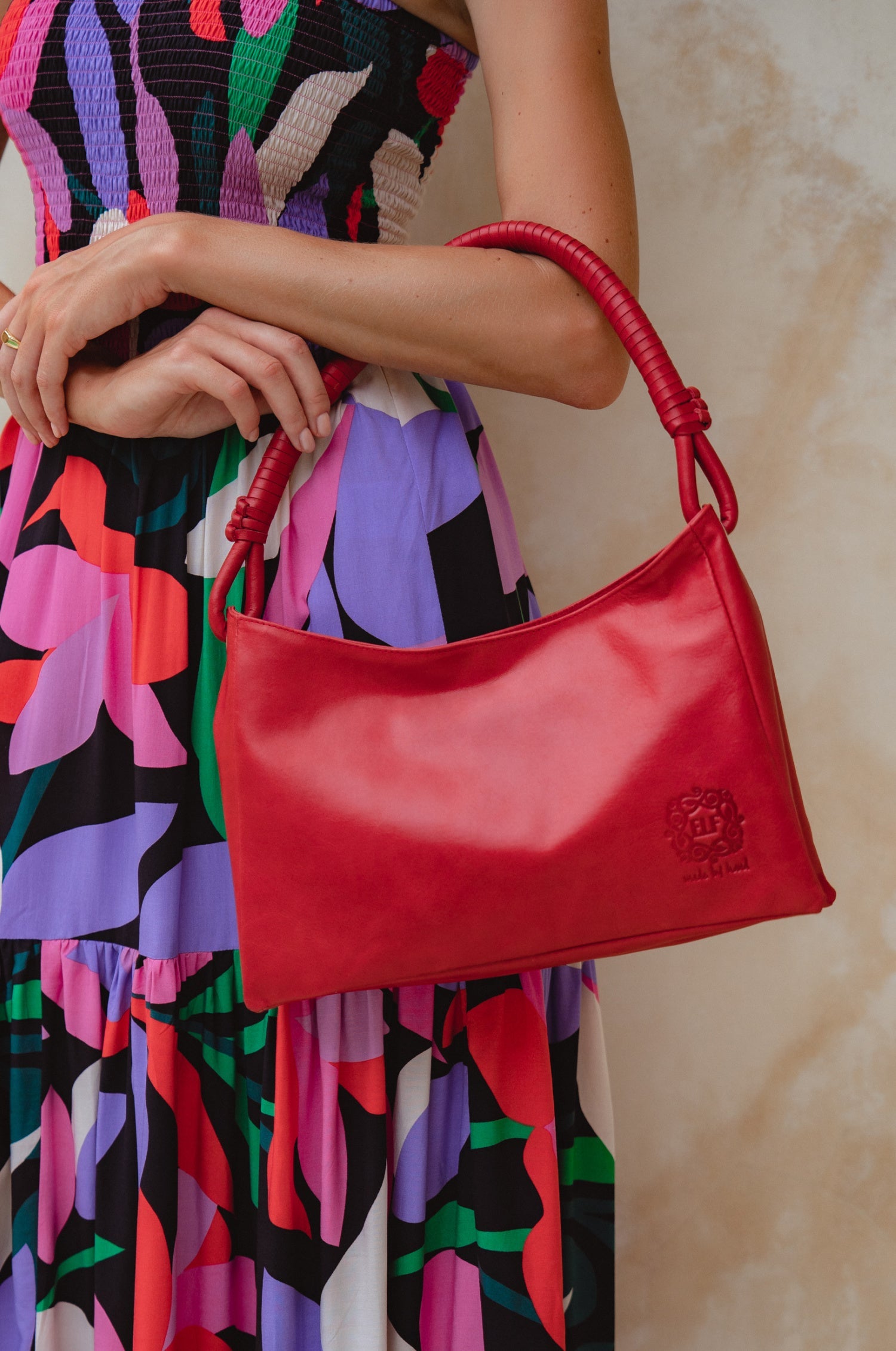 Buy Santa Cruz Leather Shoulder Bag by Bali ELF