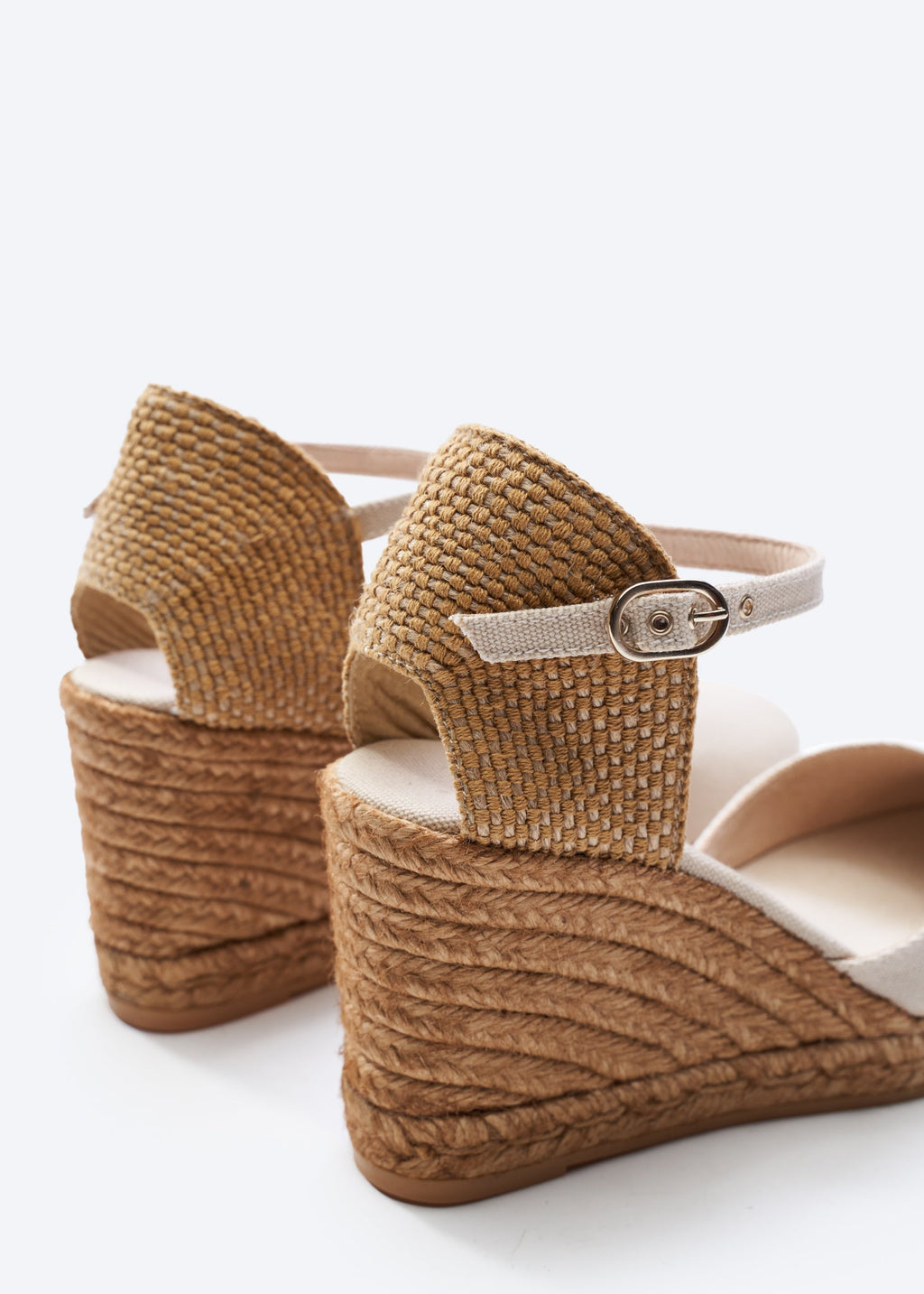 Buy Satuna Canvas Espadrille Wedges by Viscata