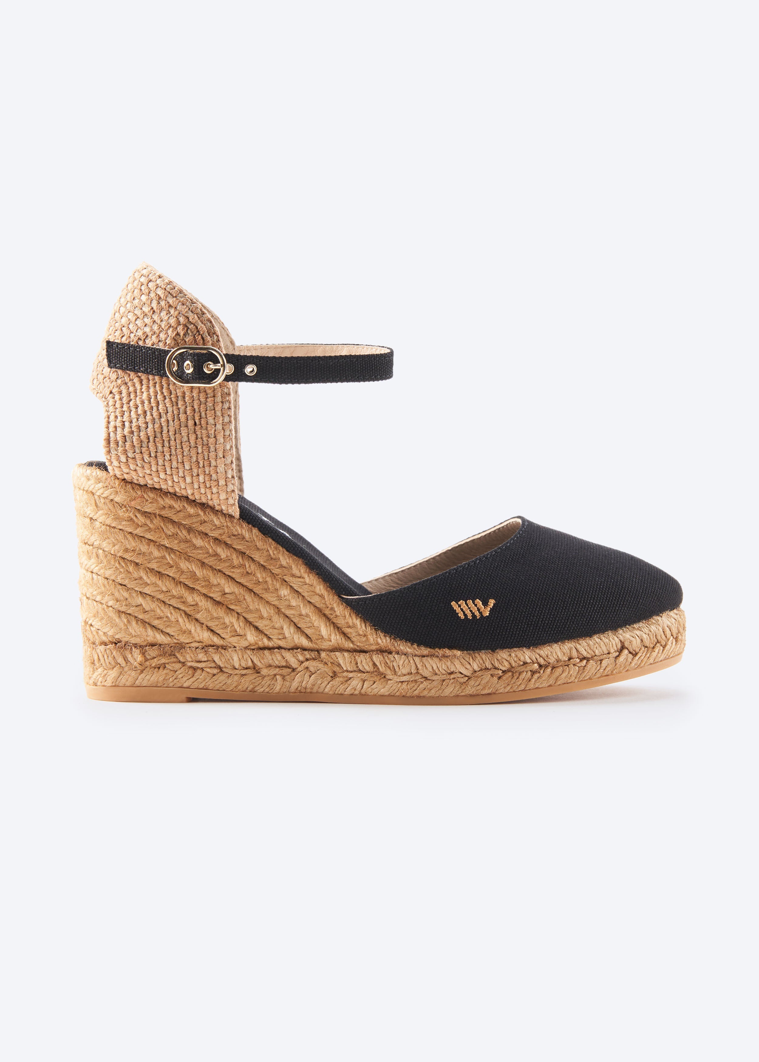 Buy Satuna Canvas Espadrille Wedges by Viscata
