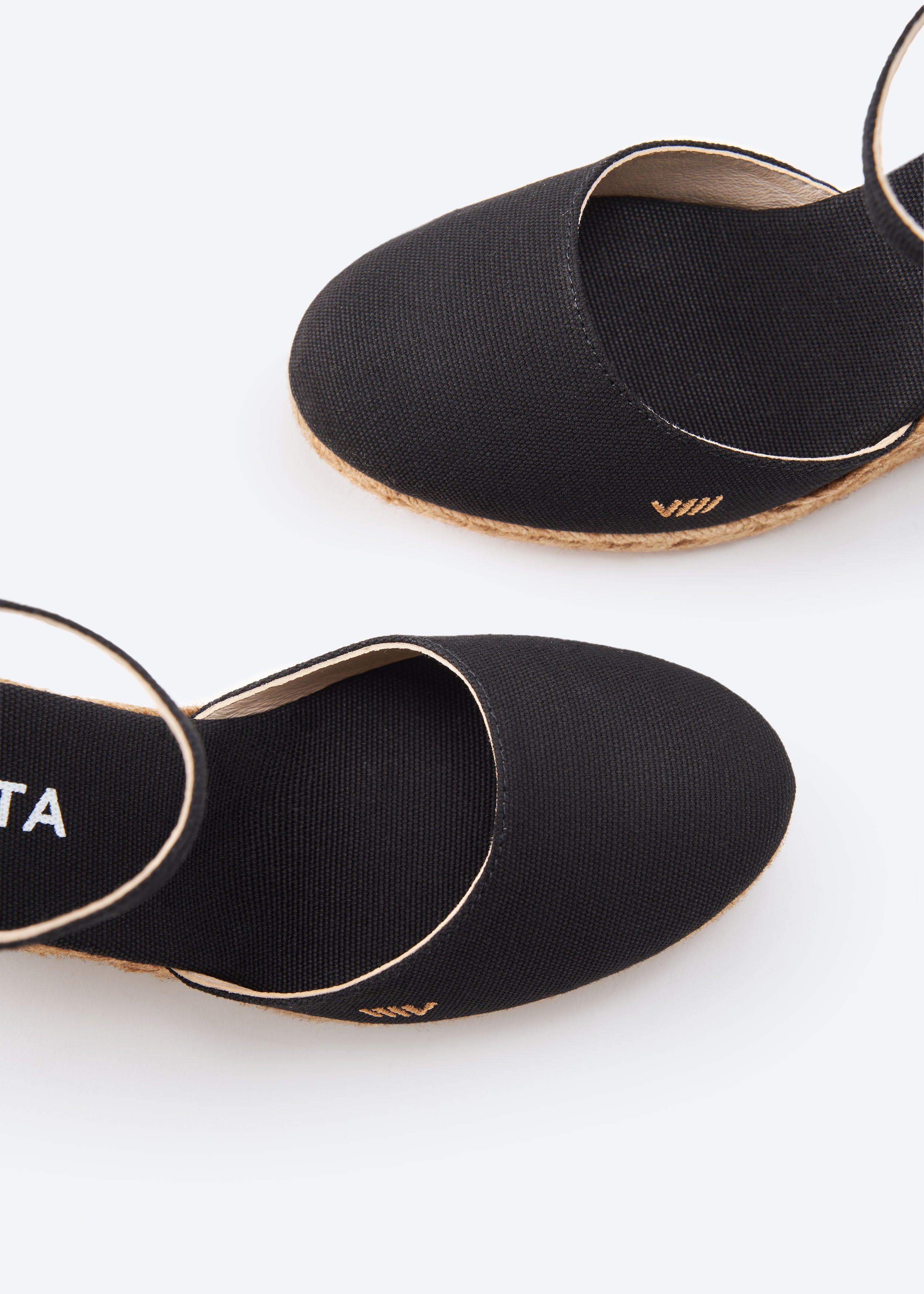 Buy Satuna Canvas Espadrille Wedges by Viscata