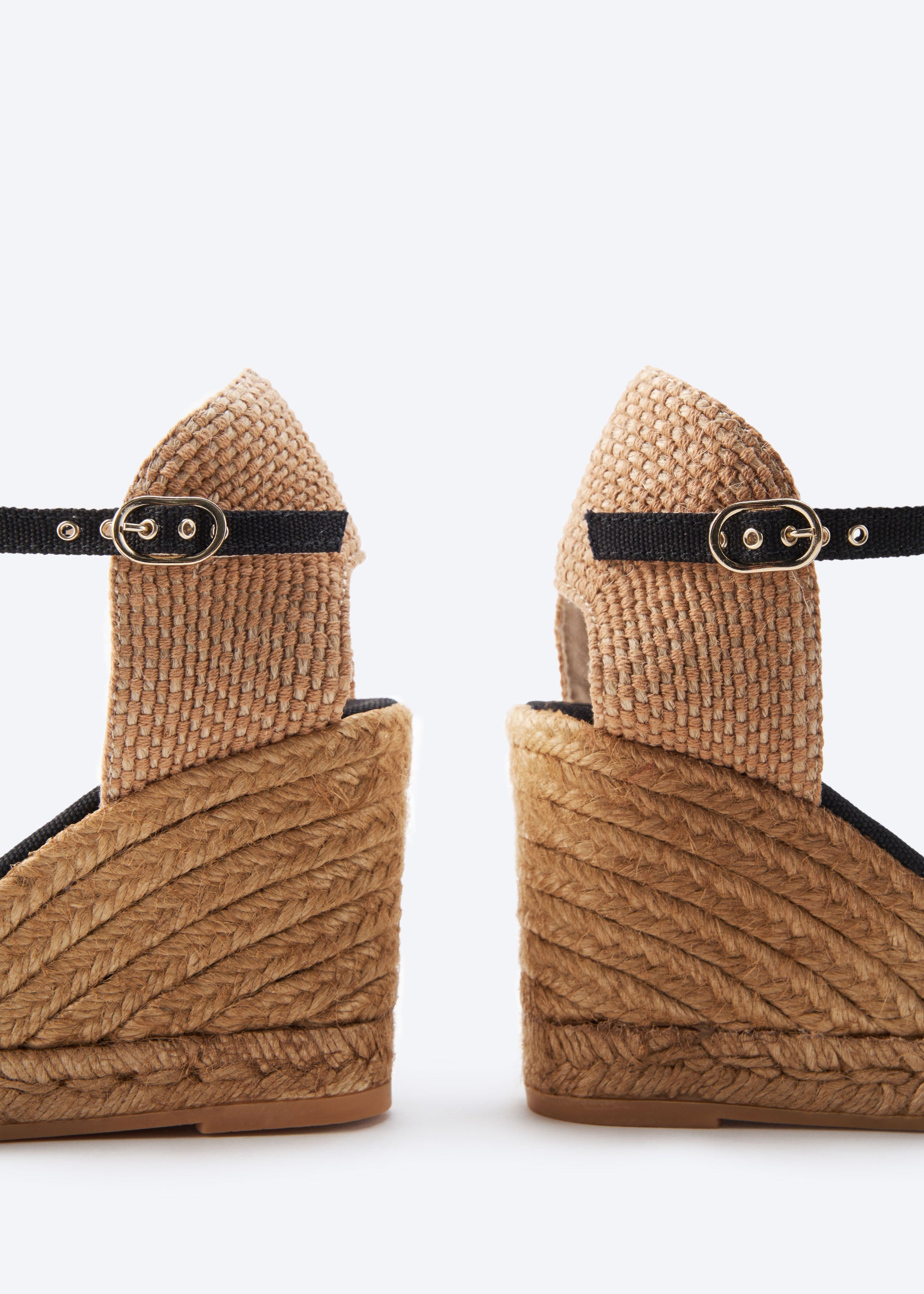 Buy Satuna Canvas Espadrille Wedges by Viscata
