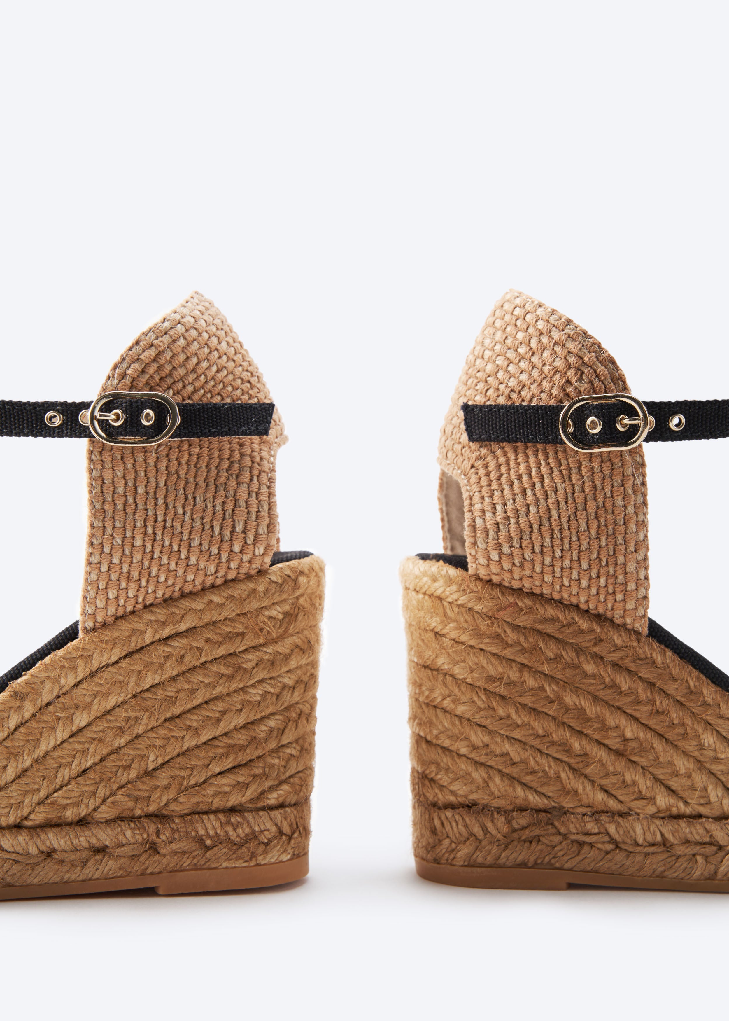Buy Satuna Canvas Espadrille Wedges by Viscata