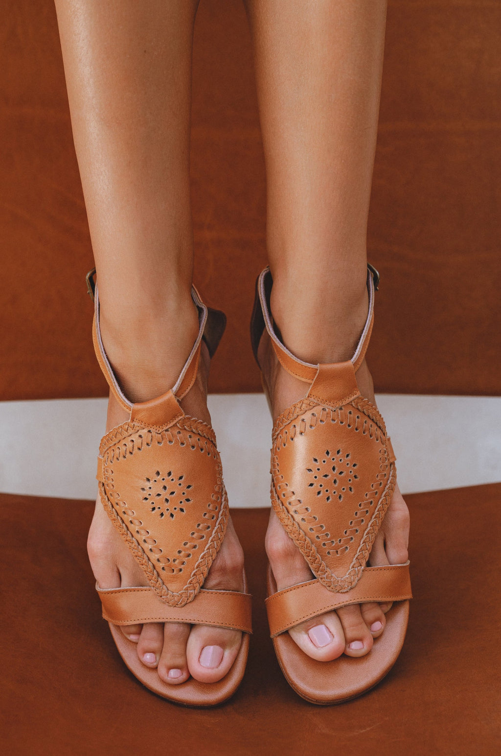 Buy Savannah Leather Sandals by Bali ELF