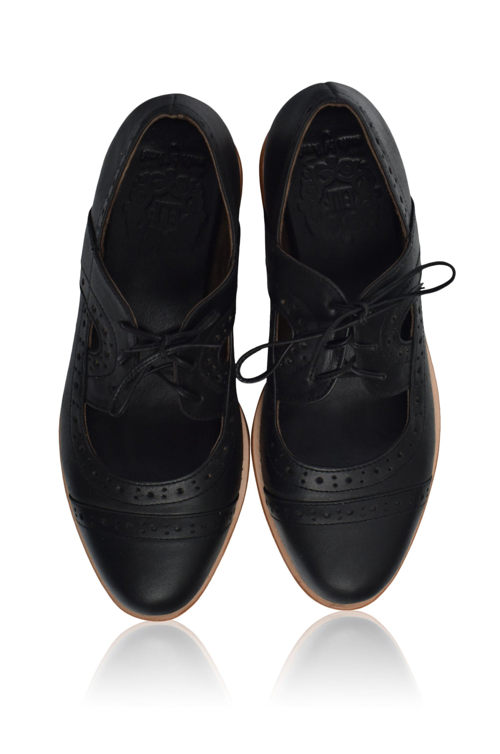 Buy Scandinavia Leather Oxfords by Bali ELF