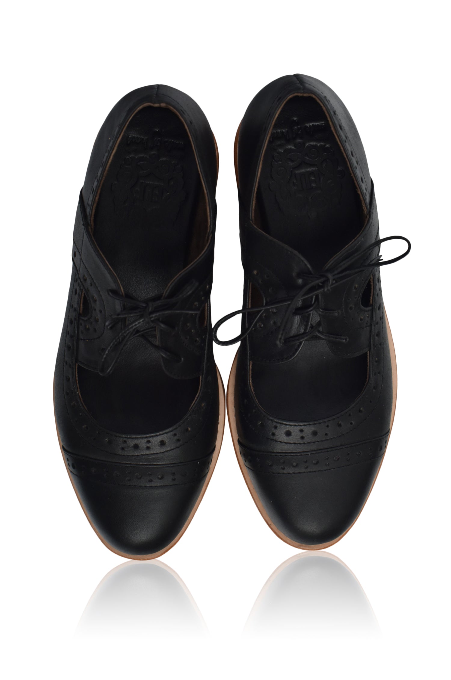 Buy Scandinavia Leather Oxfords by Bali ELF