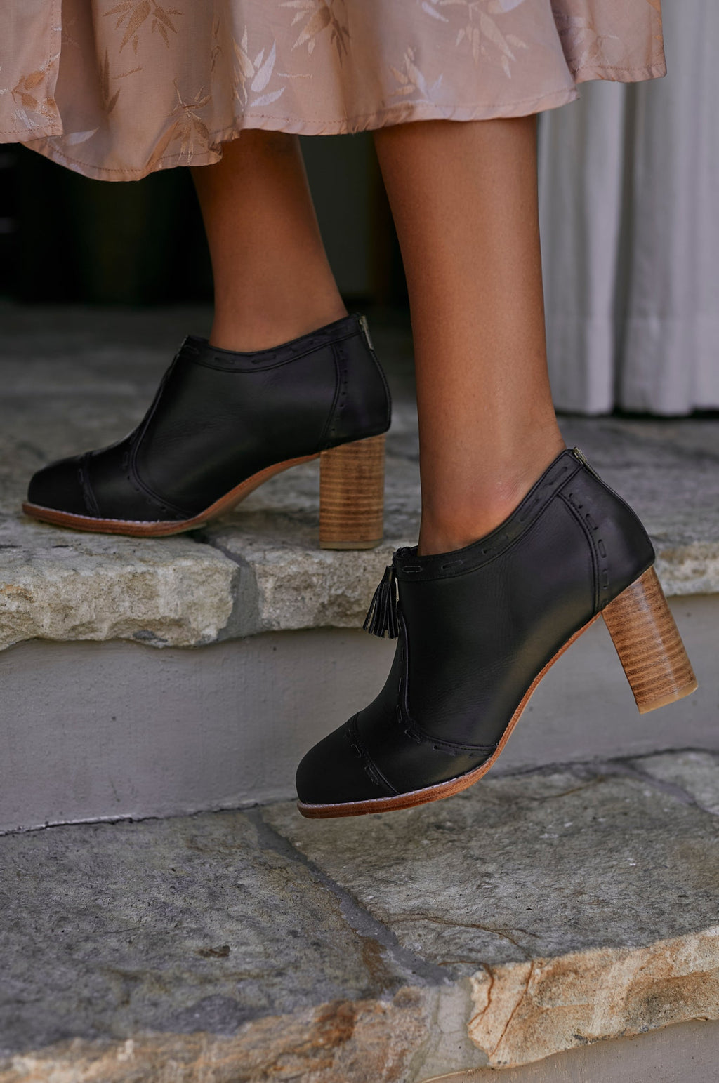 Buy Sensational Leather Booties by Bali ELF