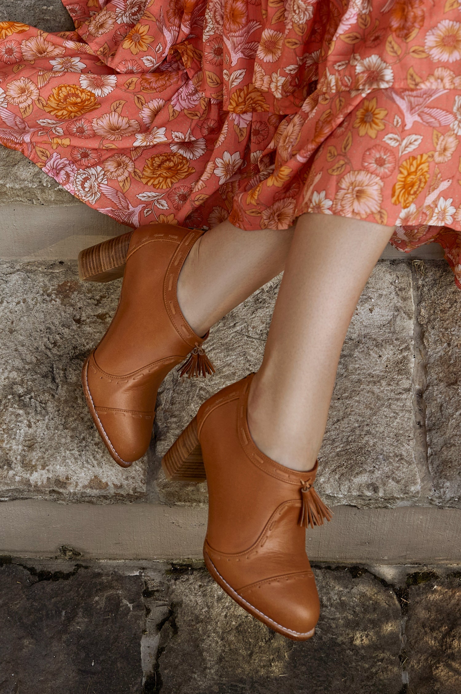 Buy Sensational Leather Booties by Bali ELF