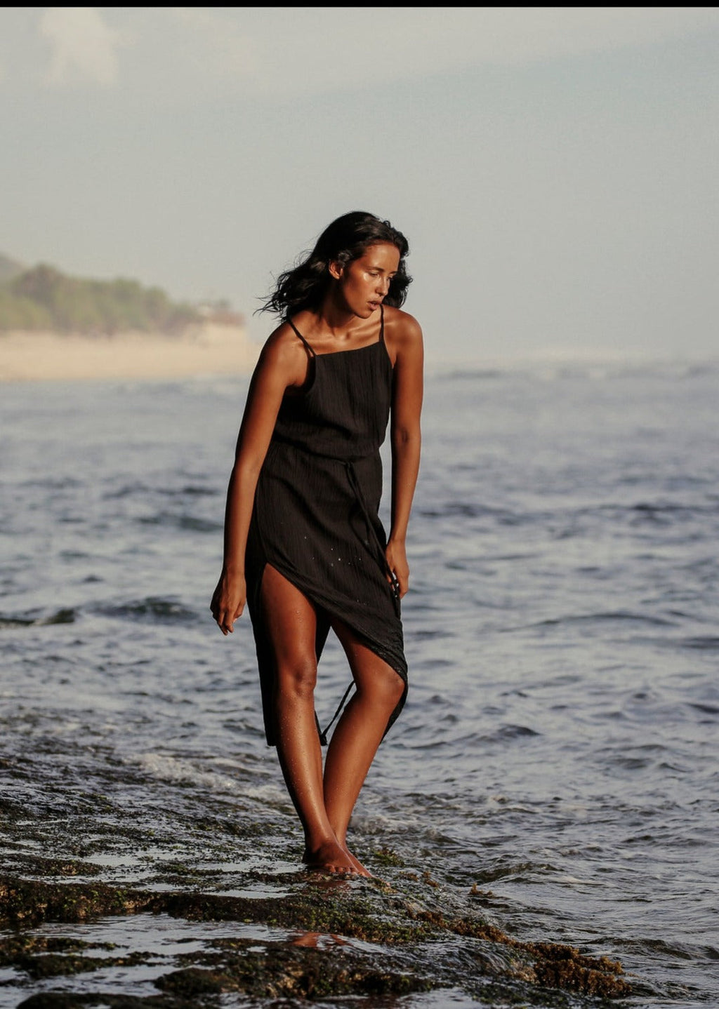 Buy Siesta Dress - Black by The Handloom