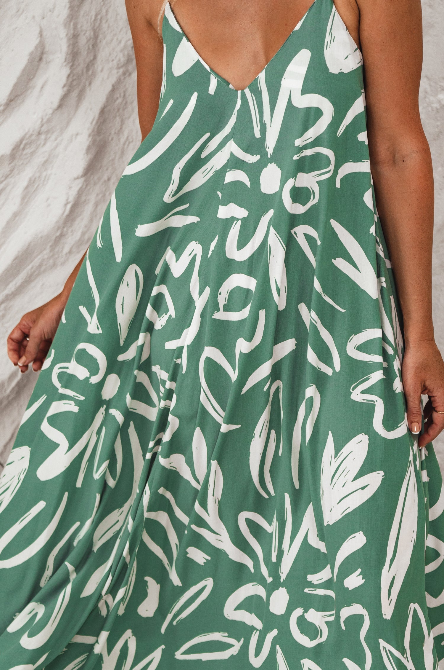 Buy Silky Wind Strappy Maxi Dress by Bali ELF