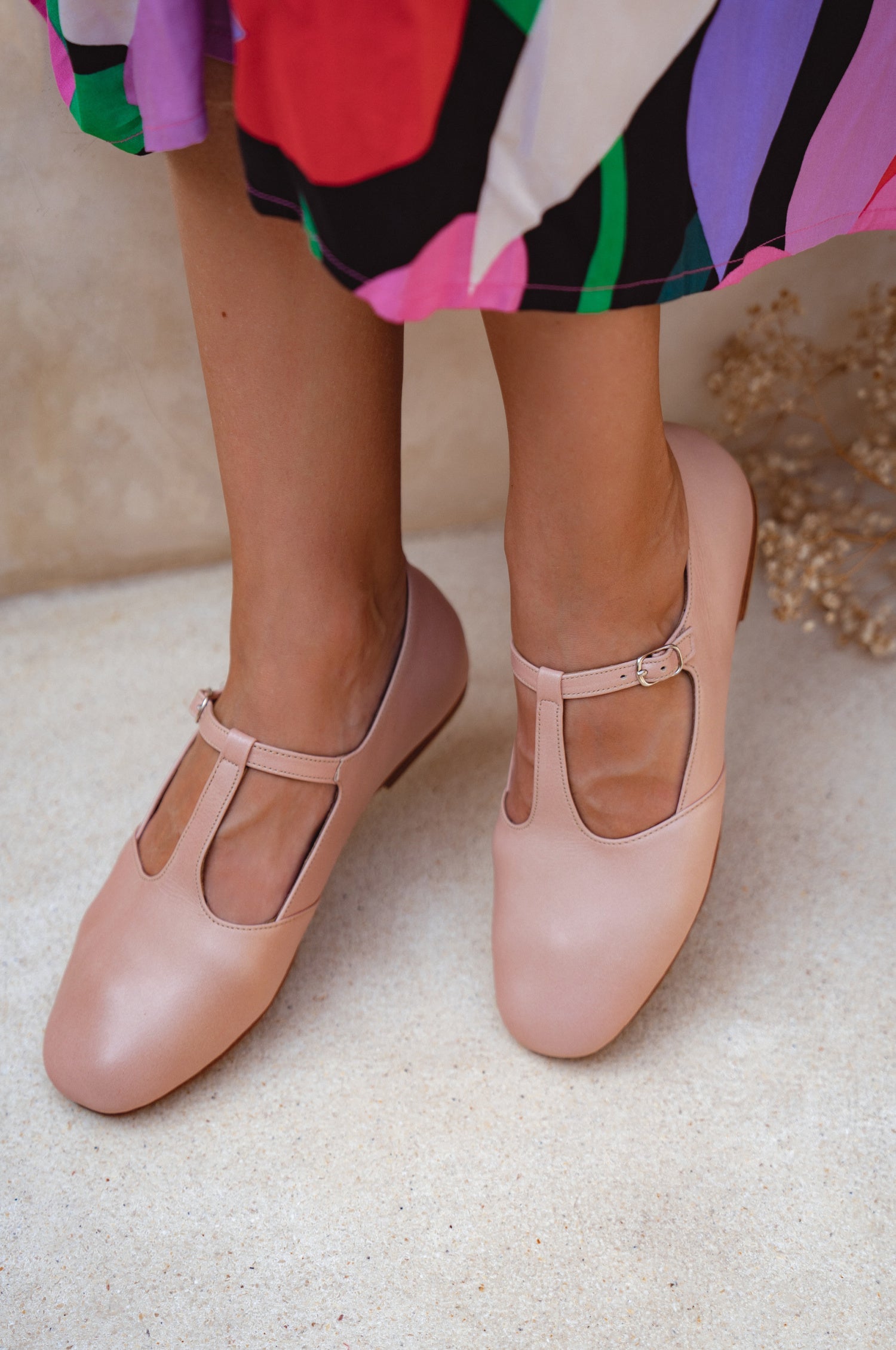 Buy Simplicity Round Toe Ballet Flats by Bali ELF