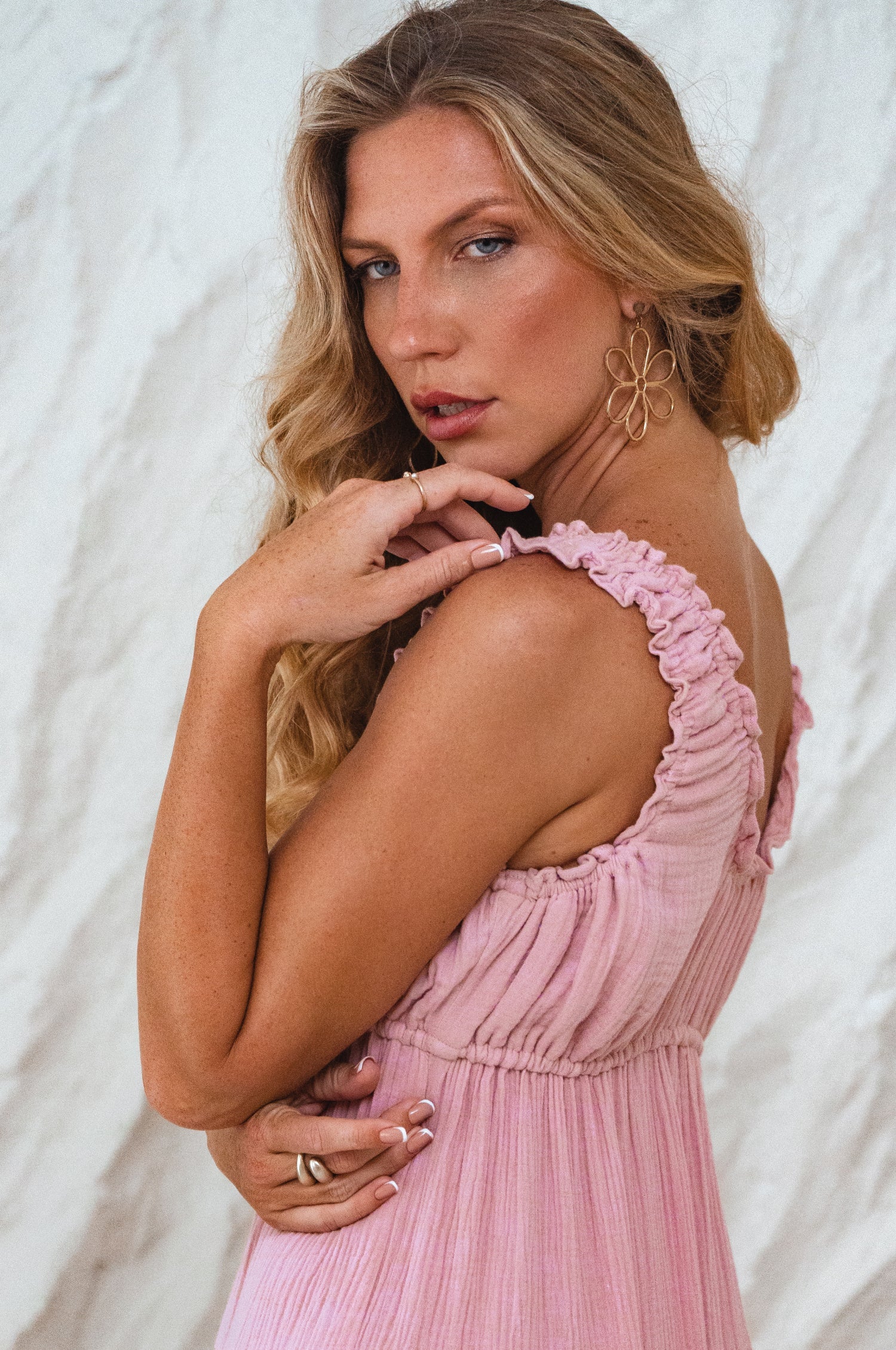 Buy Soft Love Cotton Maxi Dress by Bali ELF