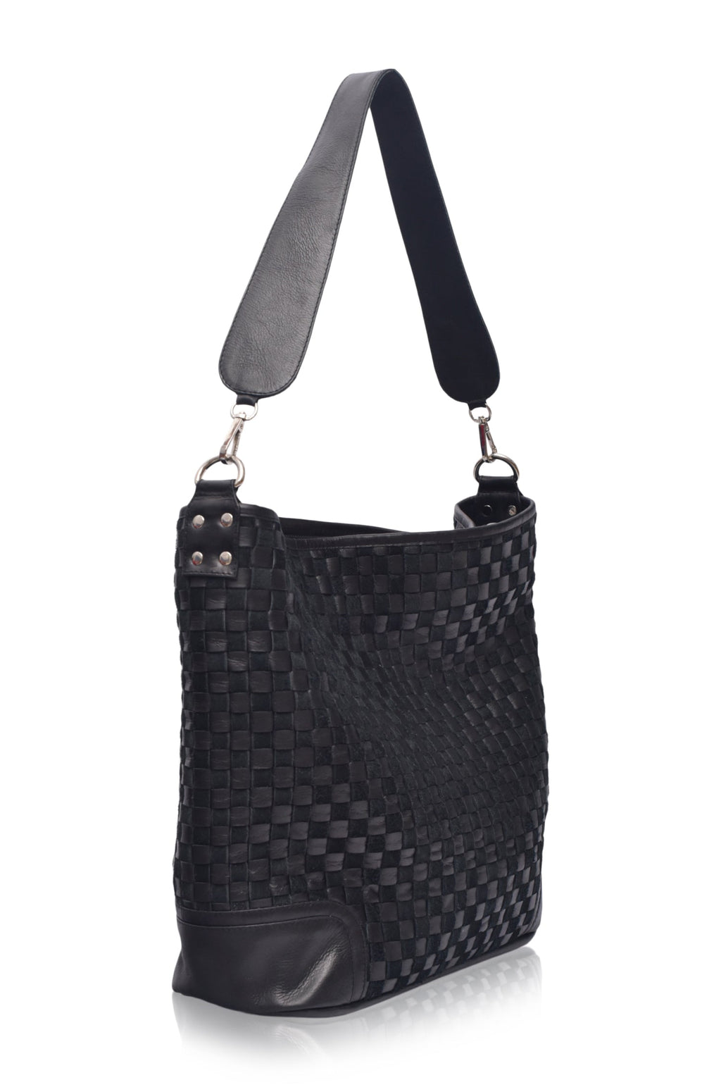 Buy Soho Lane Woven Leather Shoulder Bag by Bali ELF
