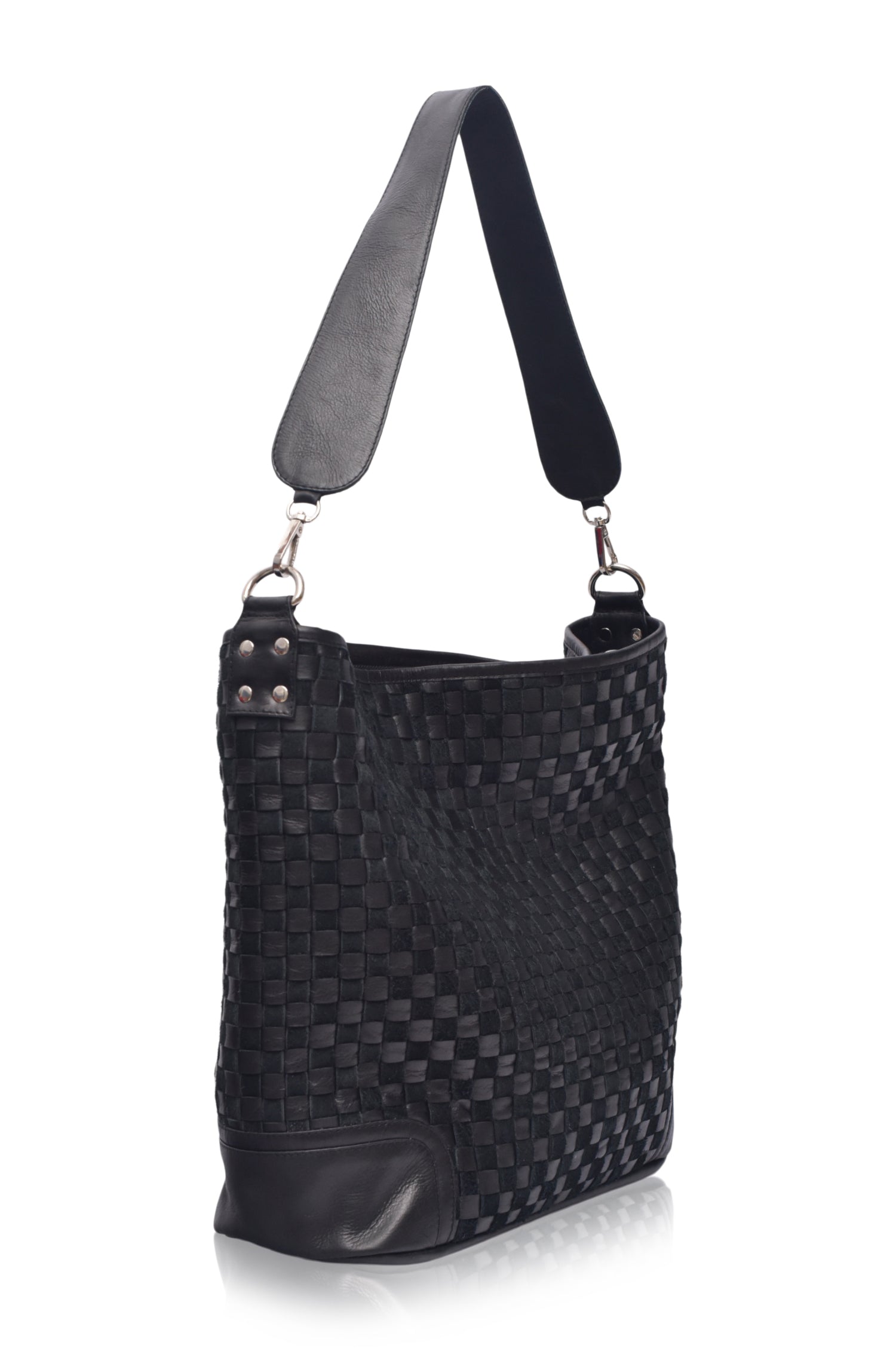 Buy Soho Lane Woven Leather Shoulder Bag by Bali ELF
