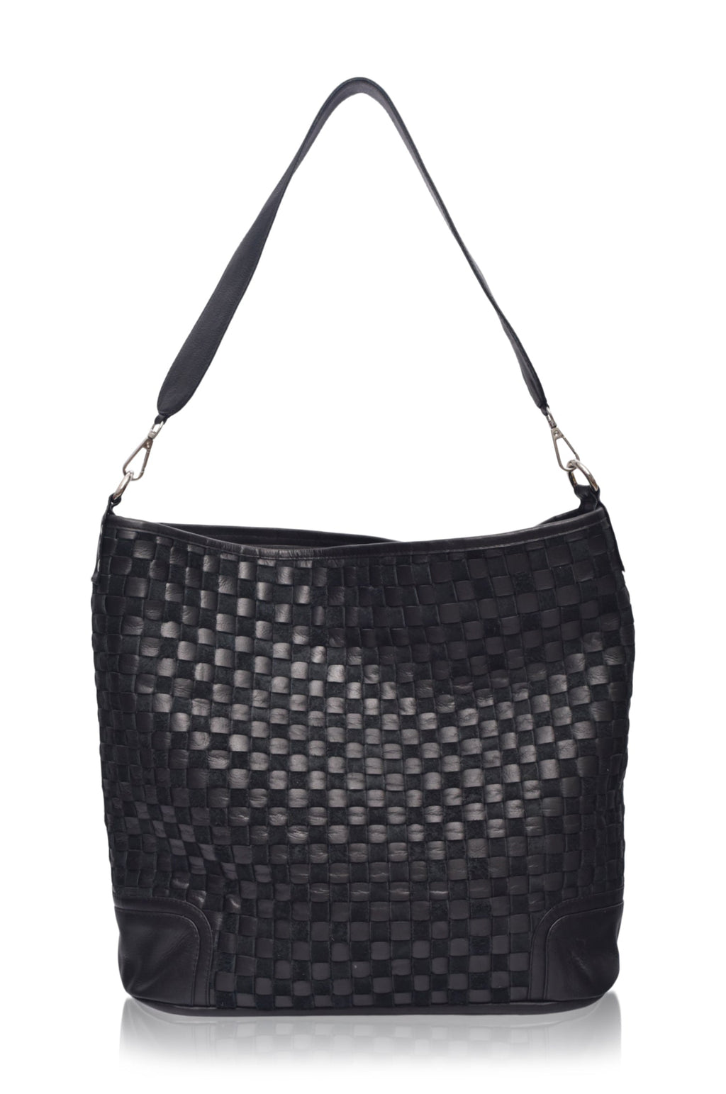 Buy Soho Lane Woven Leather Shoulder Bag by Bali ELF