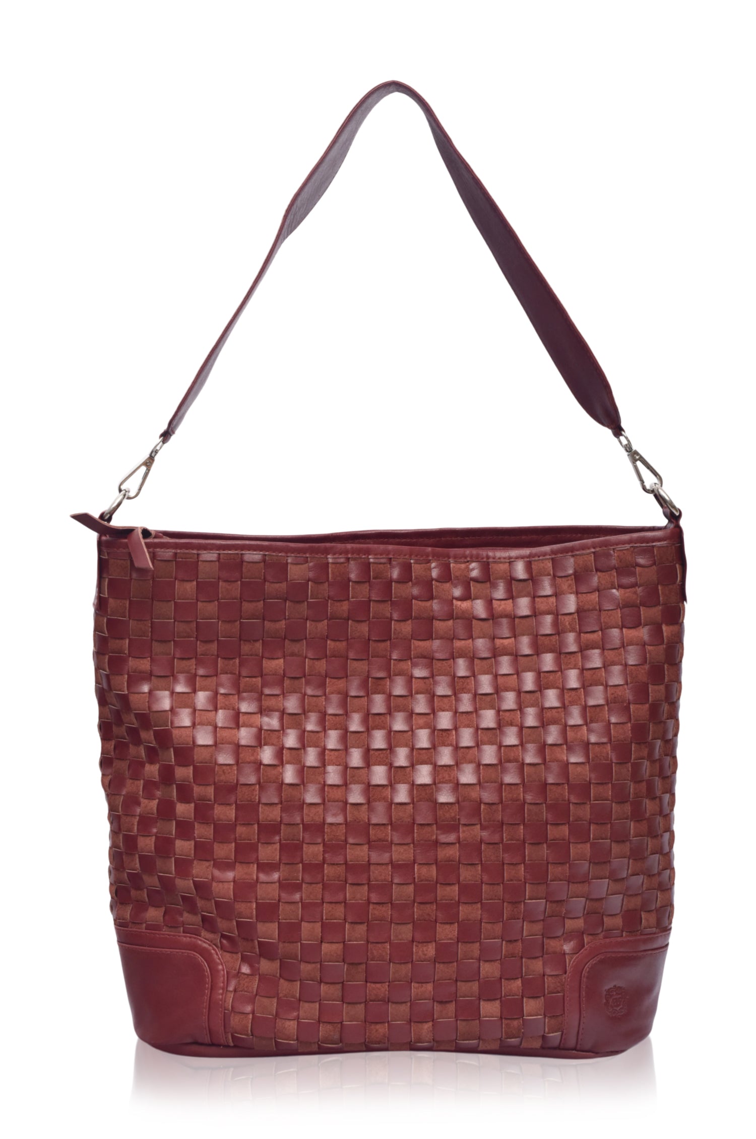 Buy Soho Lane Woven Leather Shoulder Bag by Bali ELF