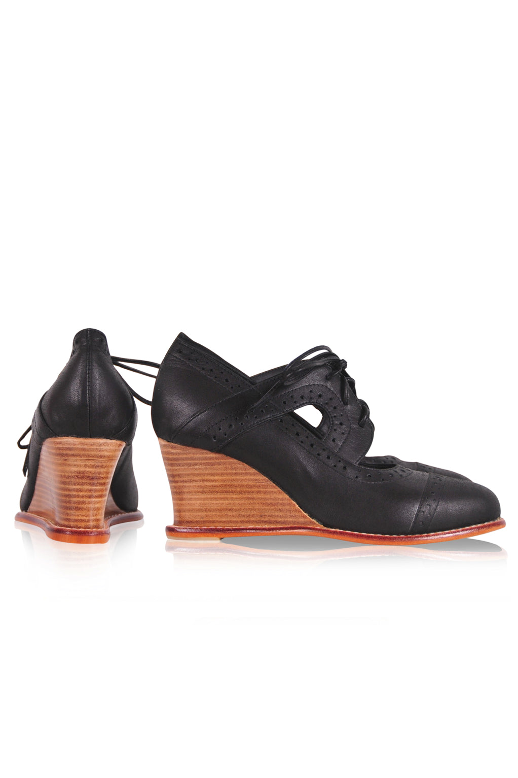 Buy Stockholm Oxford Wedges by Bali ELF