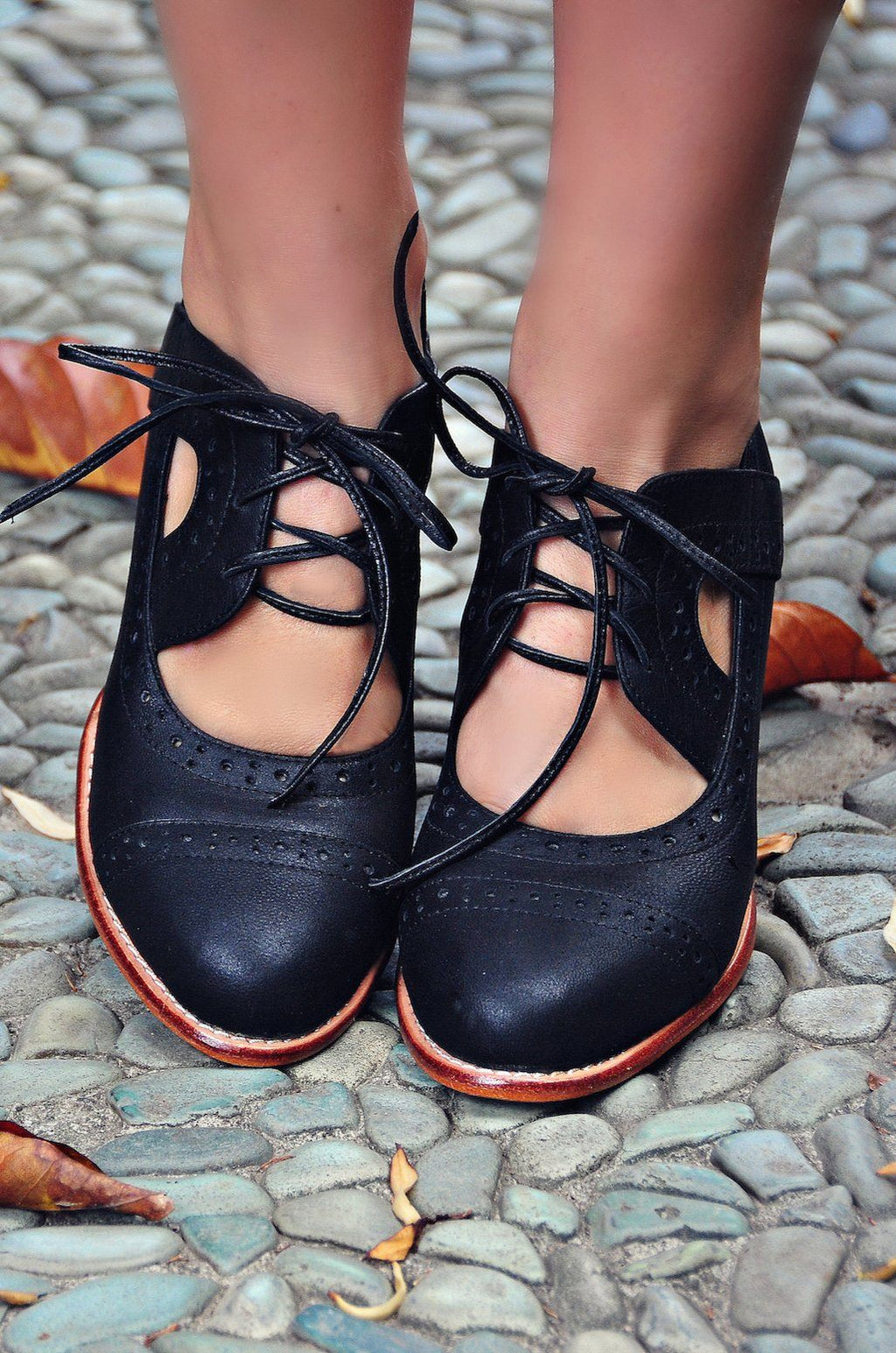 Buy Stockholm Oxford Wedges by Bali ELF