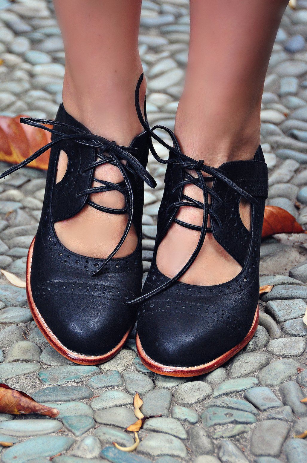 Buy Stockholm Oxford Wedges by Bali ELF