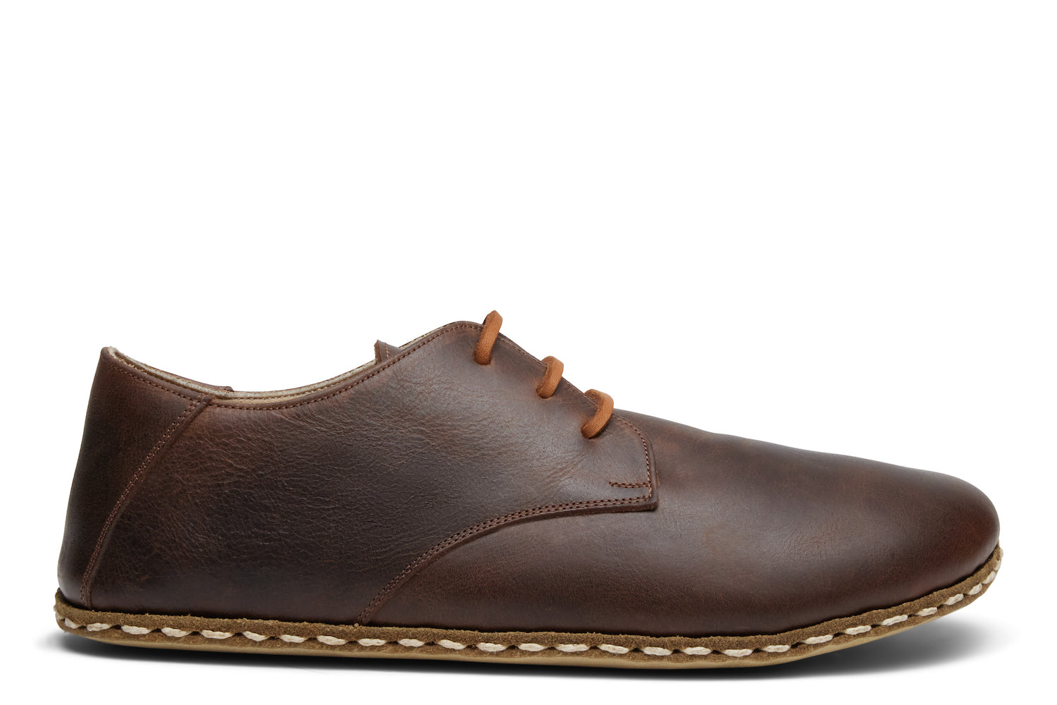 Men's Barefoot Grounding Lace Up Shoe / Coffee