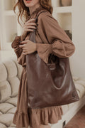 Buy Sueno Slouchy Leather Bag by Bali ELF