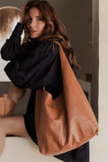 Buy Sueno Slouchy Leather Bag by Bali ELF