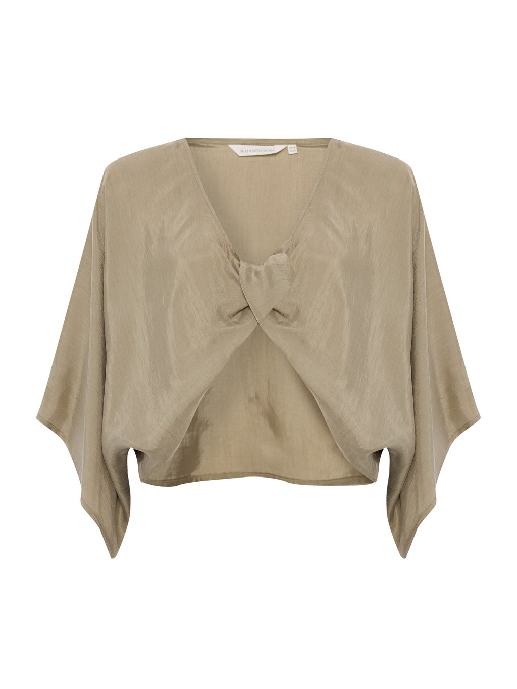 Lucid Knot Top - Khaki Green