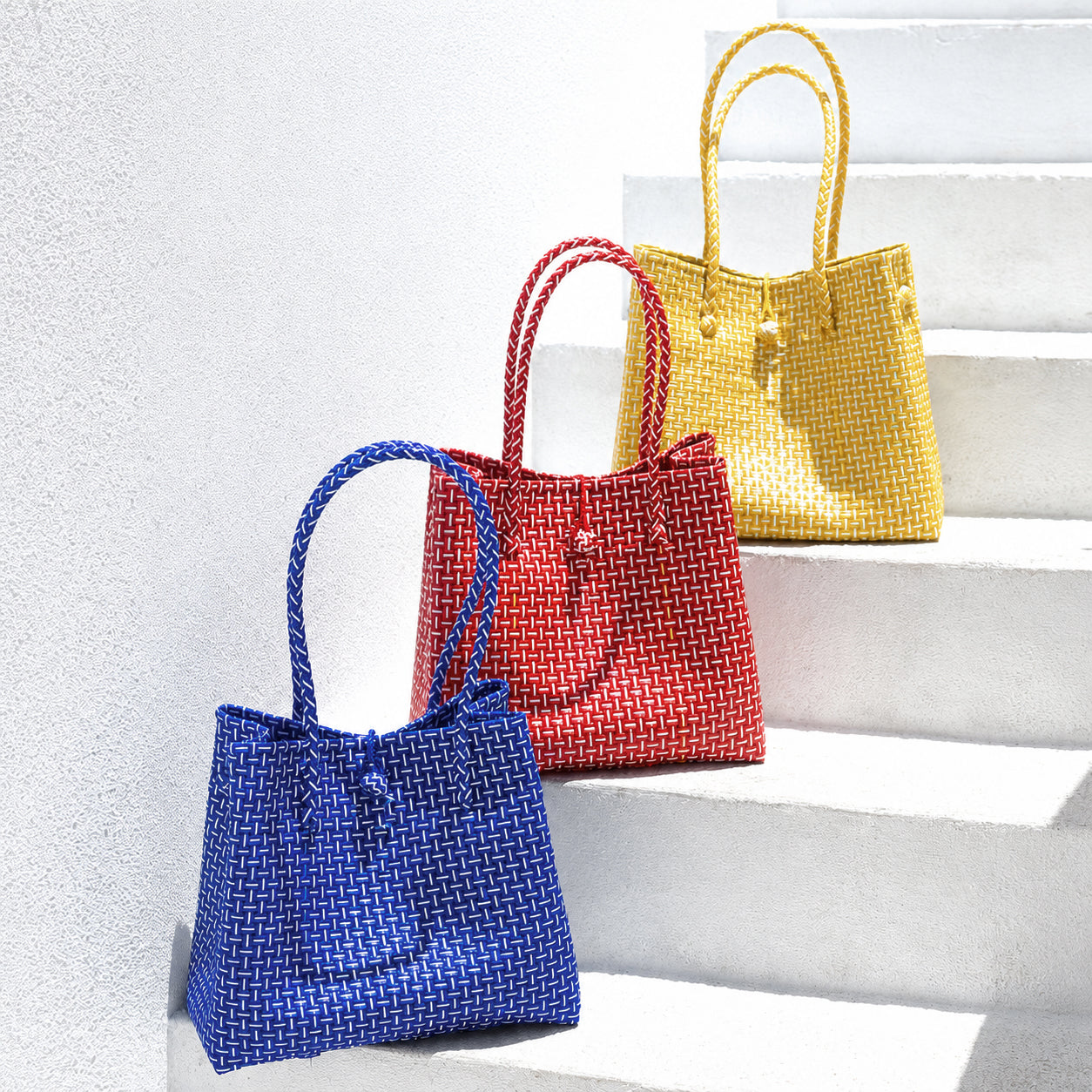 The Toko Recycled Tote Bag, in Navy