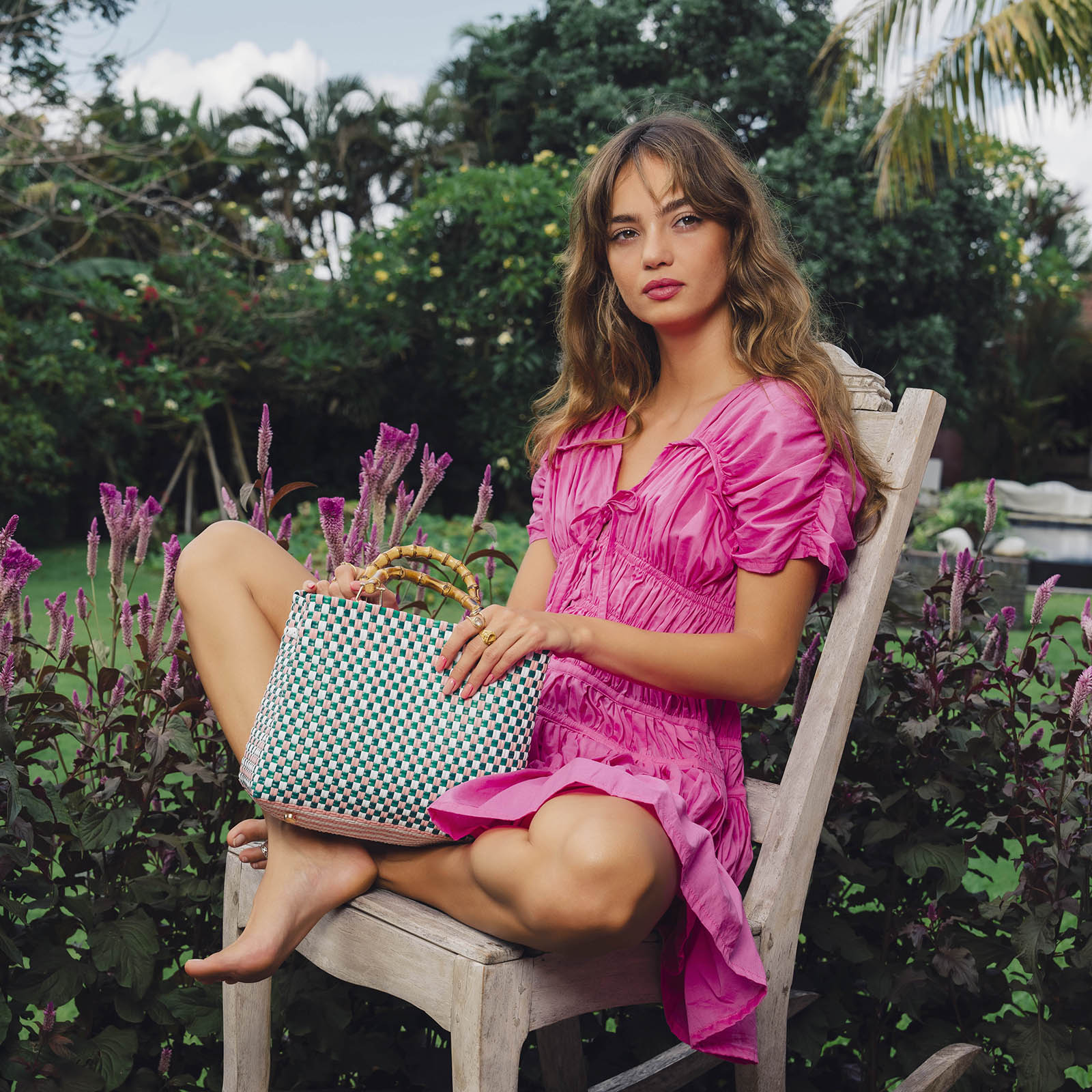 The Tuku Sonoma Recycled Market Tote Bag