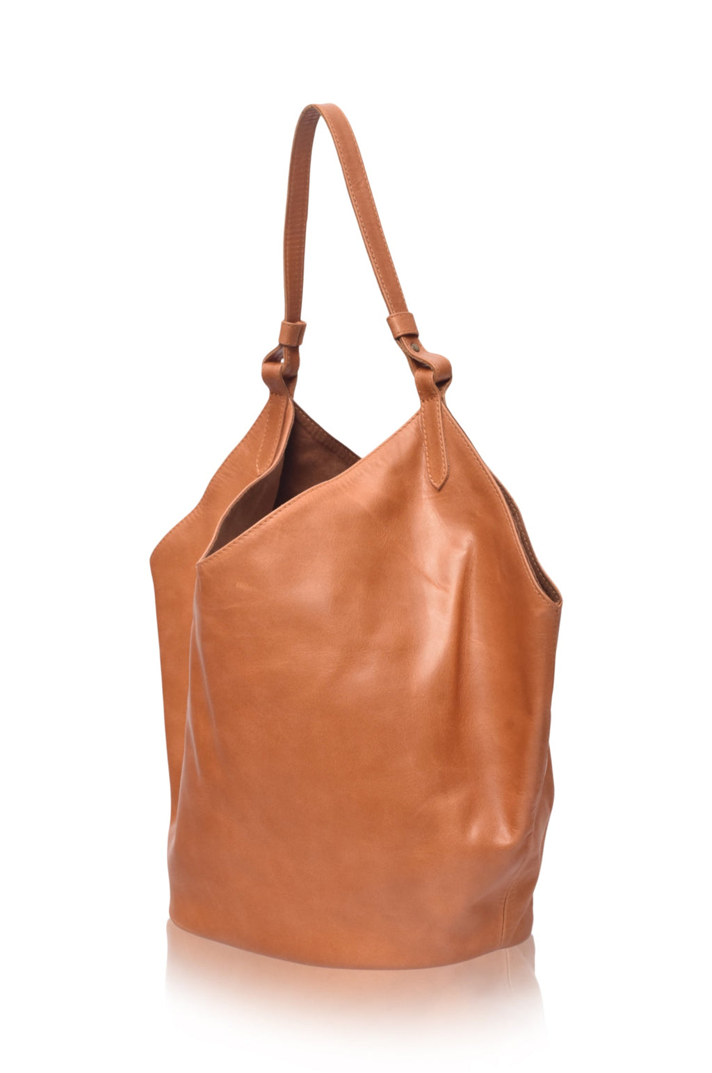 Buy Tulip Medium Leather Tote Bag by Bali ELF