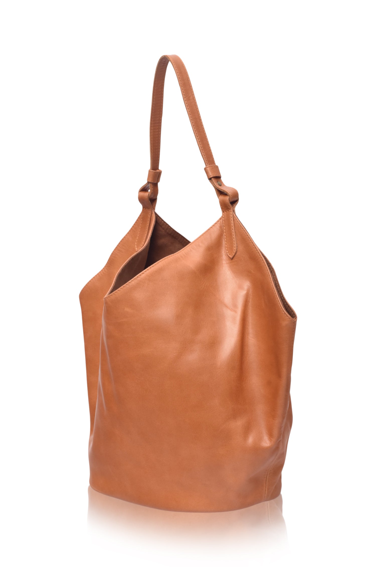 Buy Tulip Medium Leather Tote Bag by Bali ELF