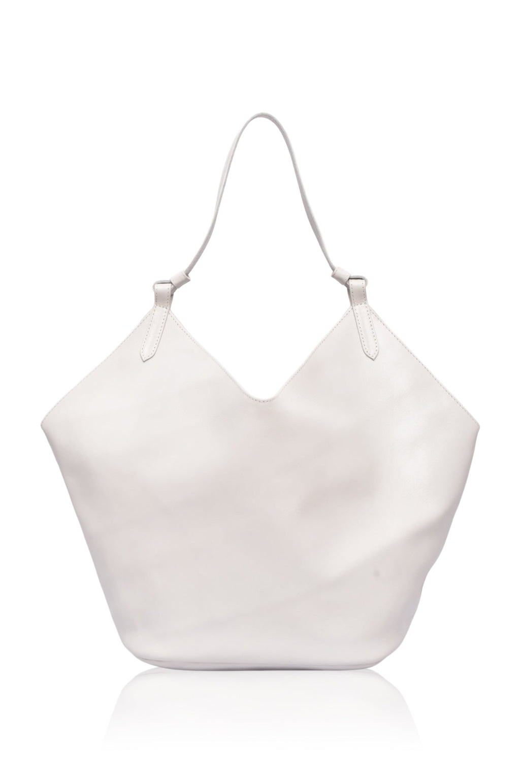 Buy Tulip Medium Leather Tote Bag by Bali ELF