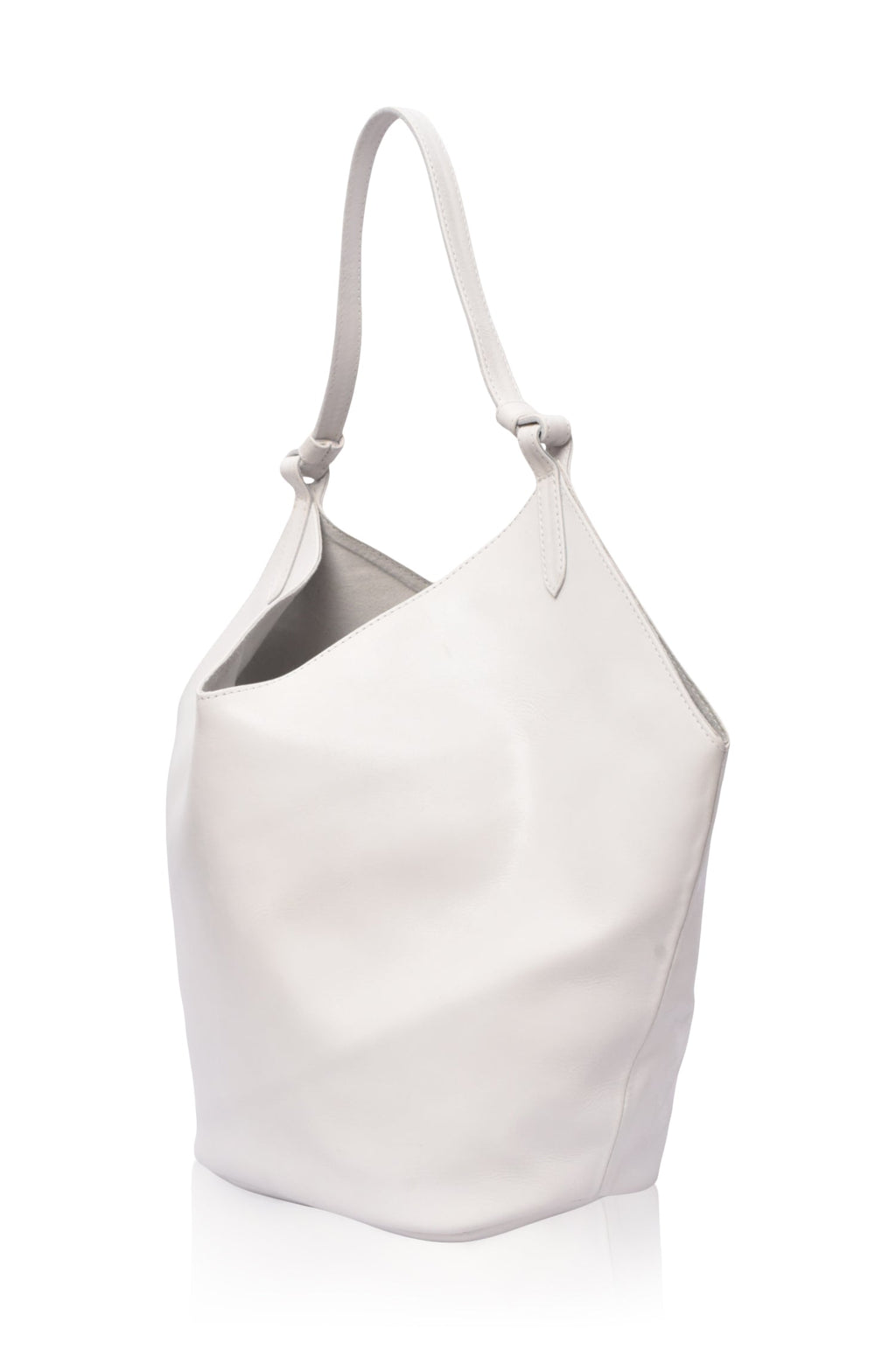 Buy Tulip Medium Leather Tote Bag by Bali ELF