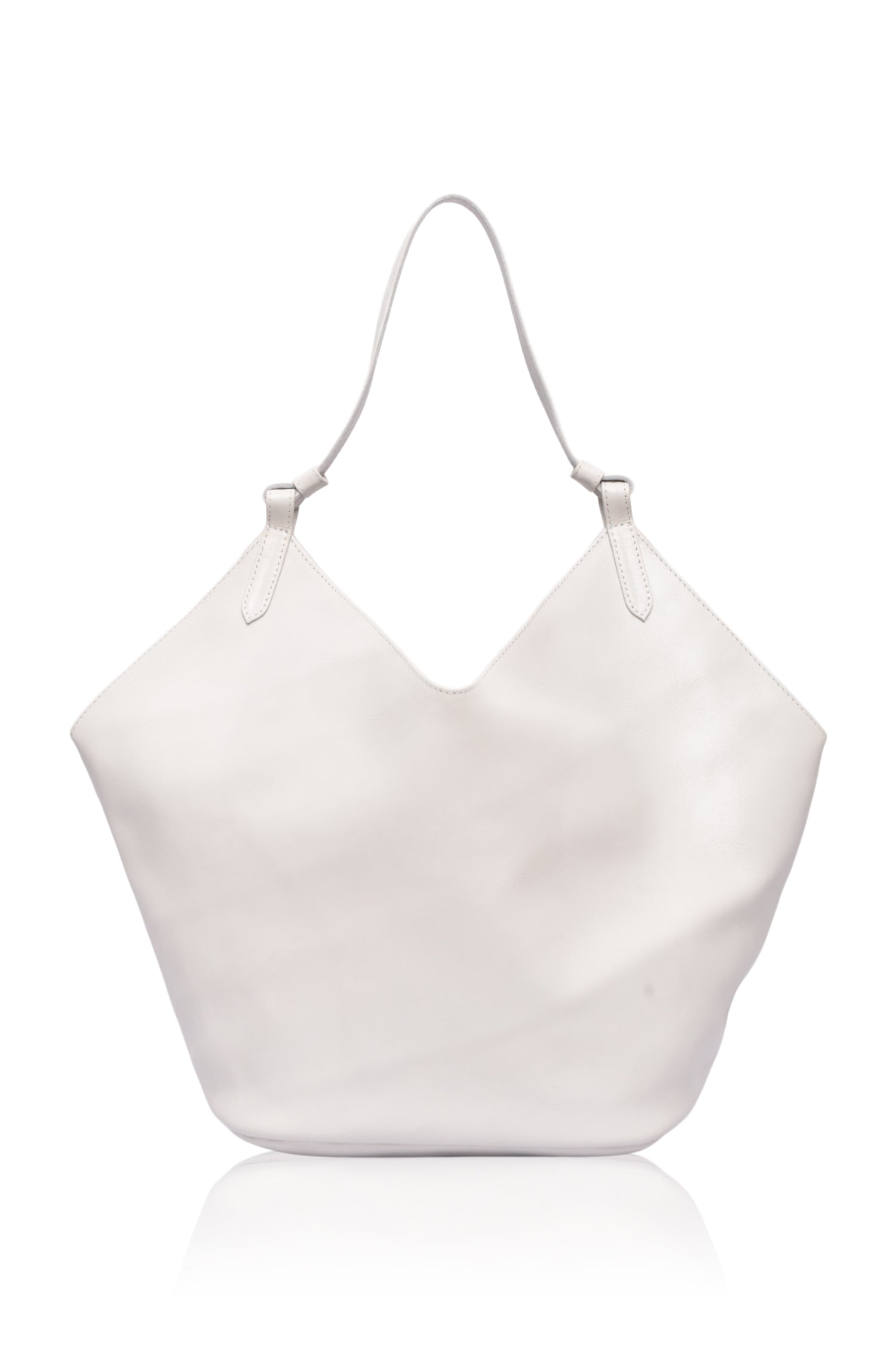 Buy Tulip Medium Leather Tote Bag by Bali ELF