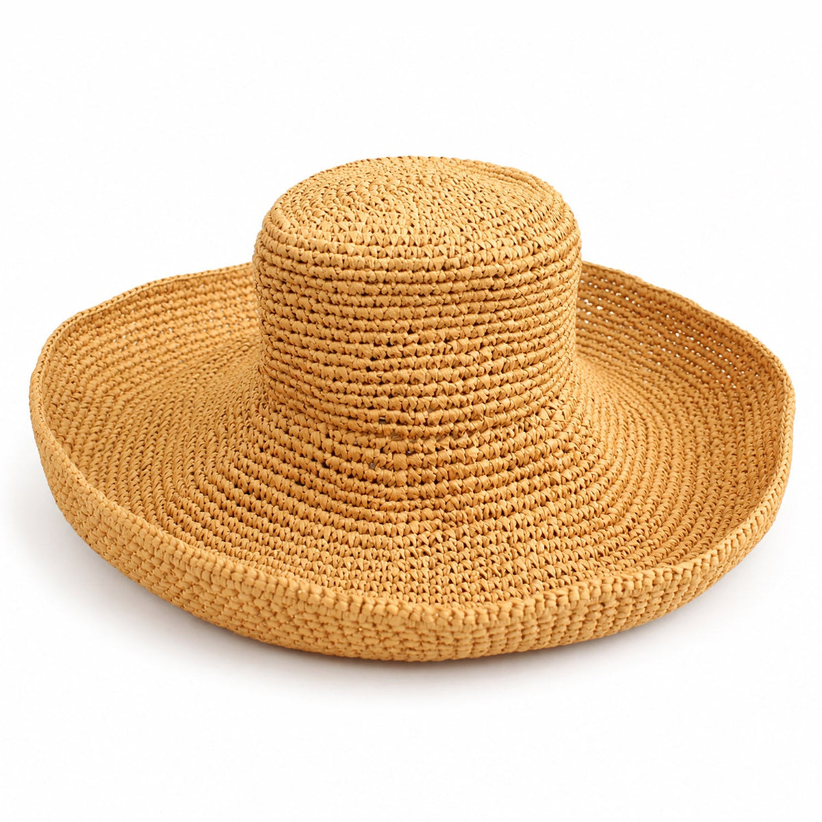Ulu Raffia Rancher Medium Brim Hat in Natural Beige