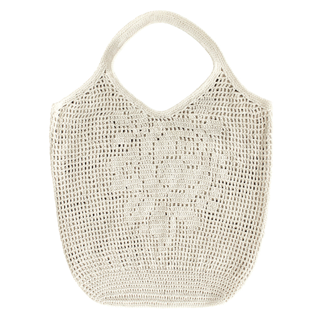 The Vera Handwoven Crochet Tote