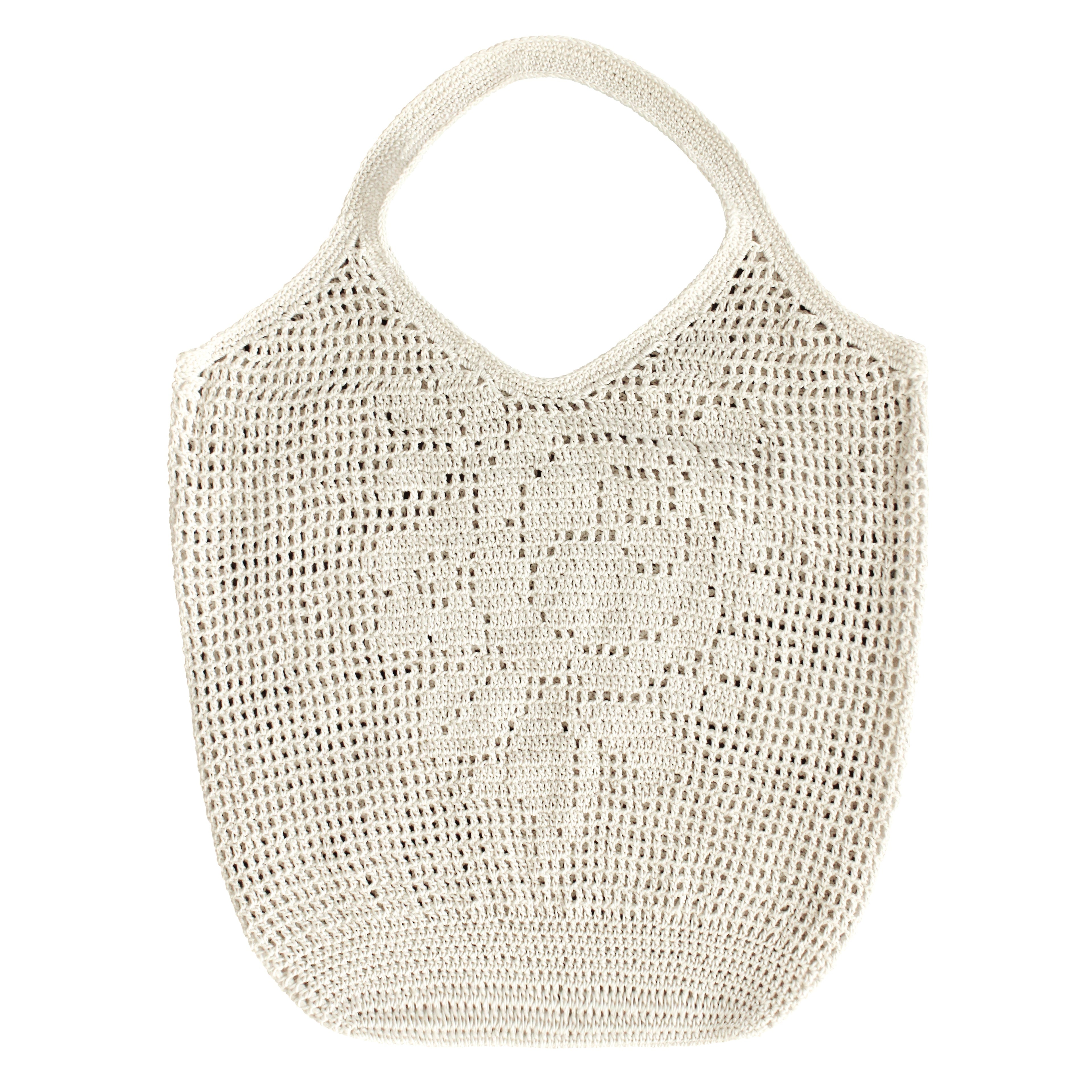 The Vera Handwoven Crochet Tote