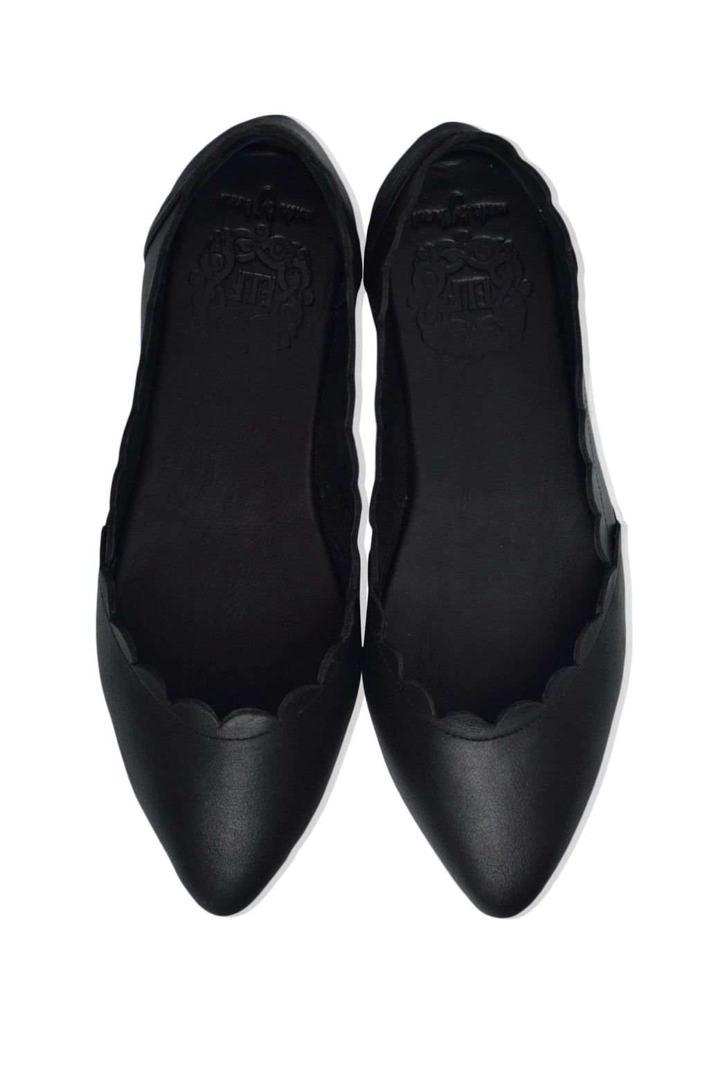 Buy Valentina Leather Ballet Flats by Bali ELF