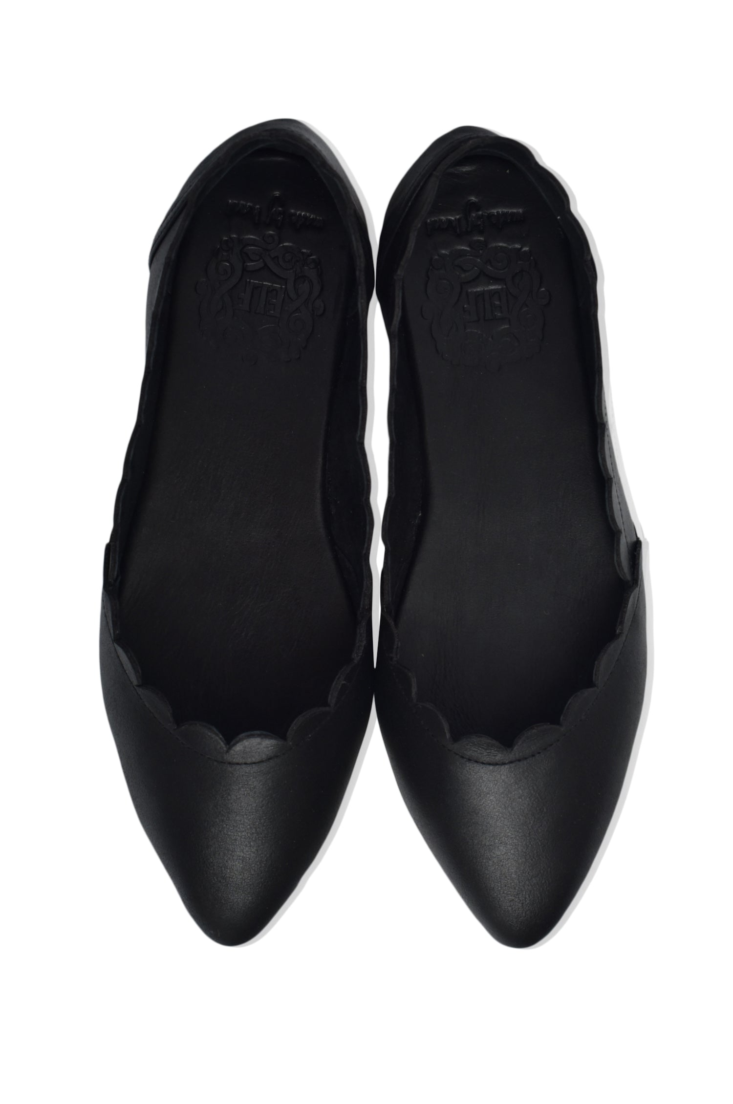 Buy Valentina Leather Ballet Flats by Bali ELF
