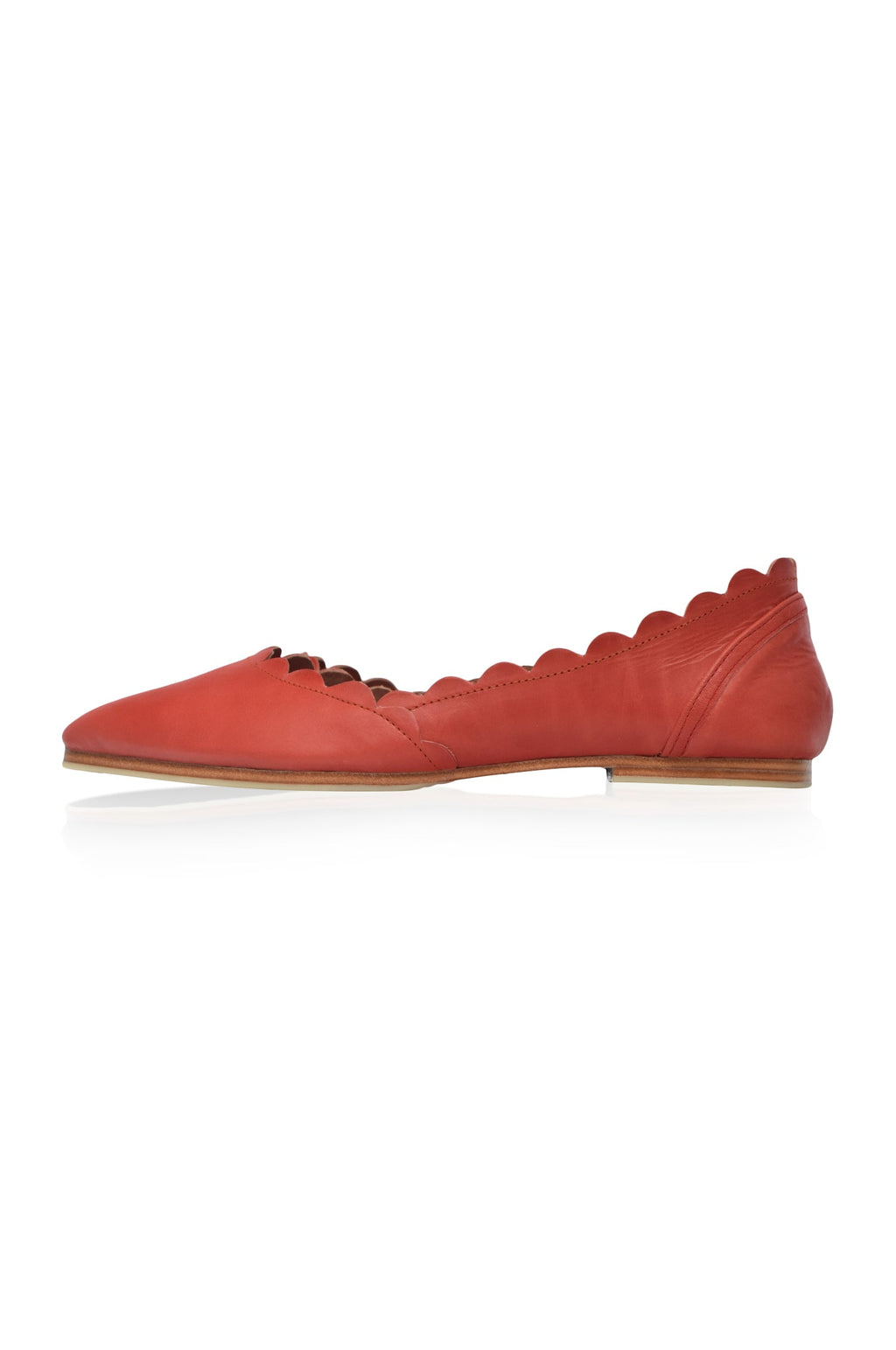 Buy Valentina Leather Ballet Flats by Bali ELF