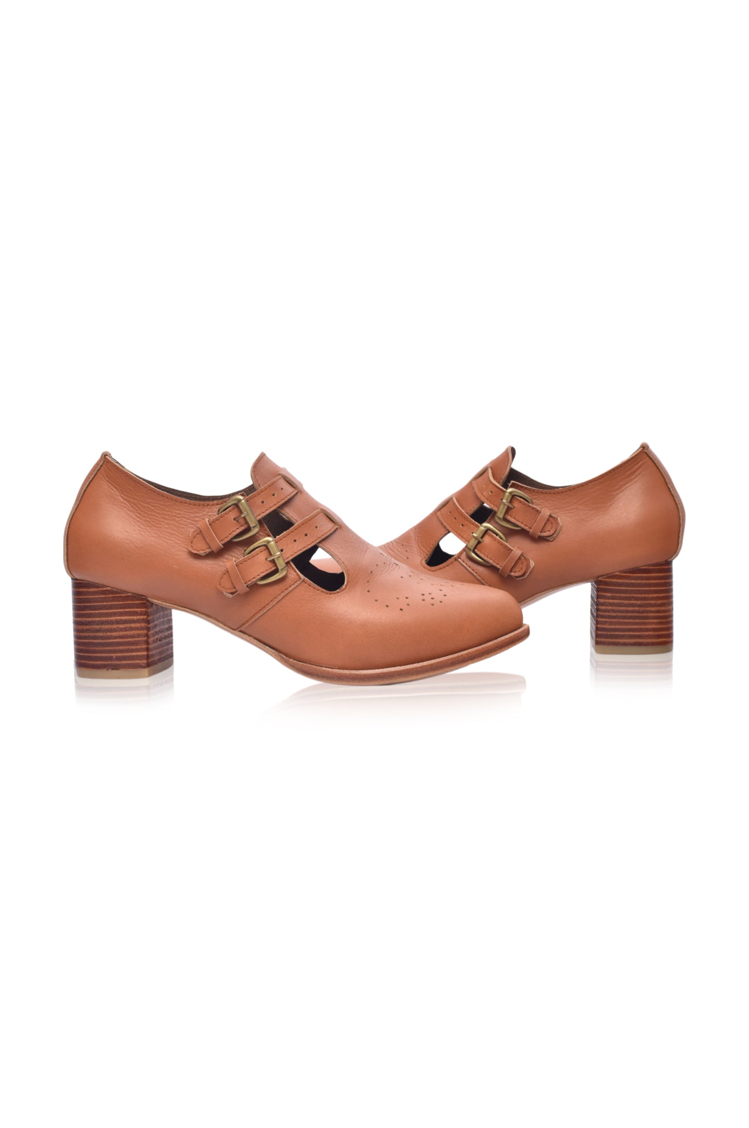 Buy Vienna Low Ankle Leather Booties by Bali ELF