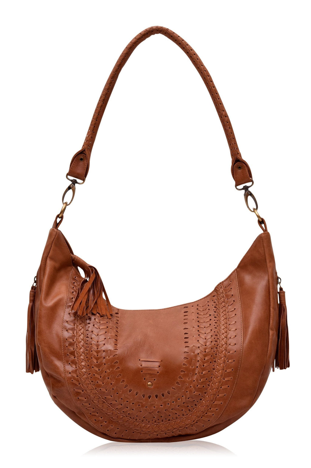 Buy Elysian Coast Leather Crossbody Bag by Bali ELF
