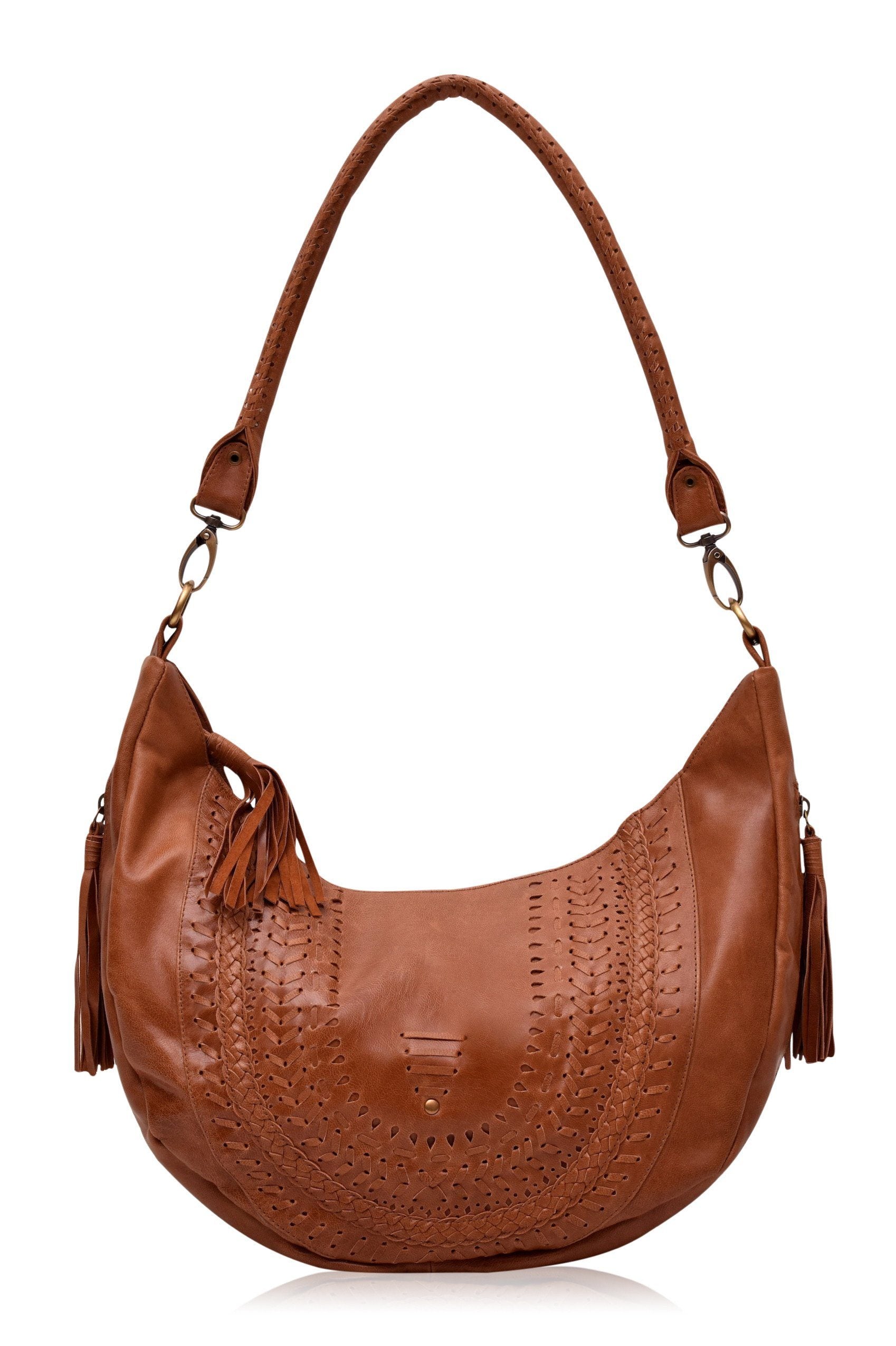 Buy Elysian Coast Leather Crossbody Bag by Bali ELF