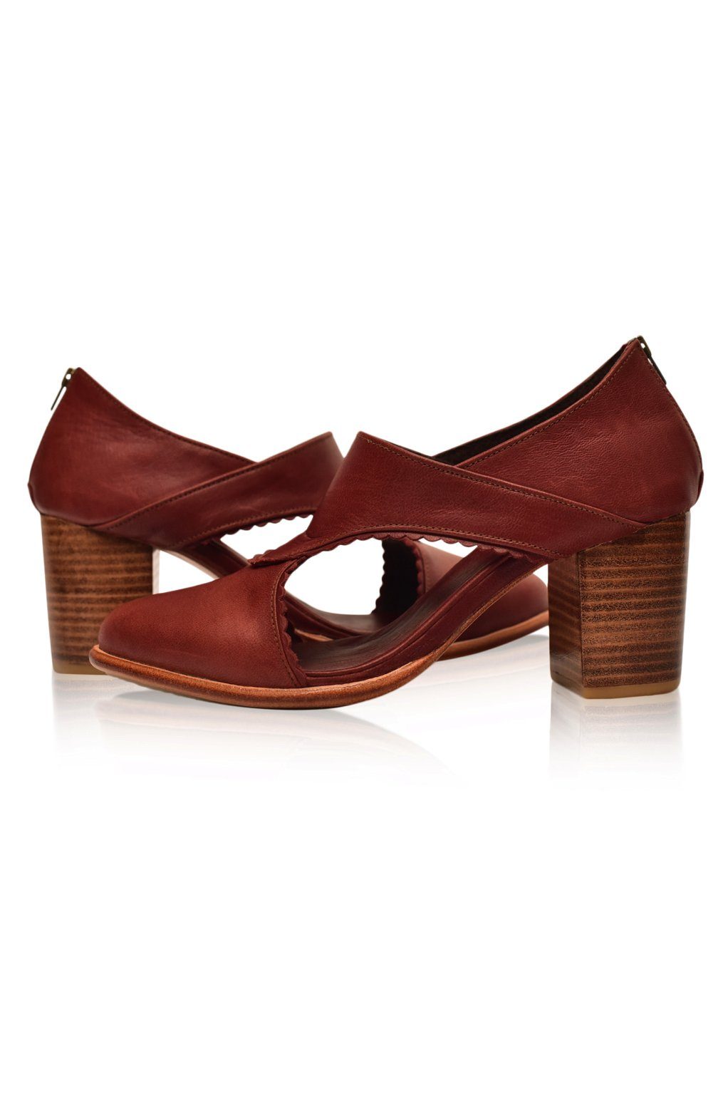 Buy Rain Kiss Leather Booties by Bali ELF