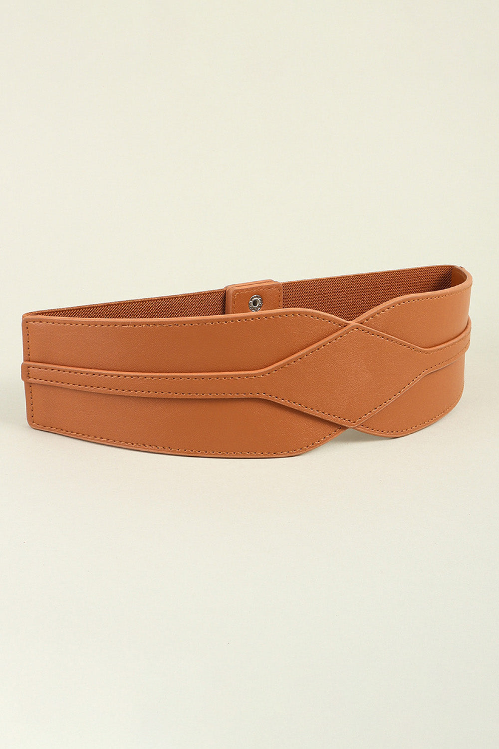 Buy Elastic Wide PU Belt by Faz