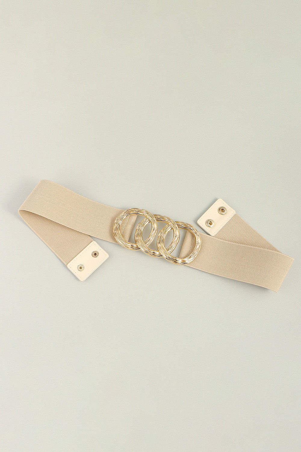 Buy Zinc Alloy Buckle Elastic Wide Belt by Faz